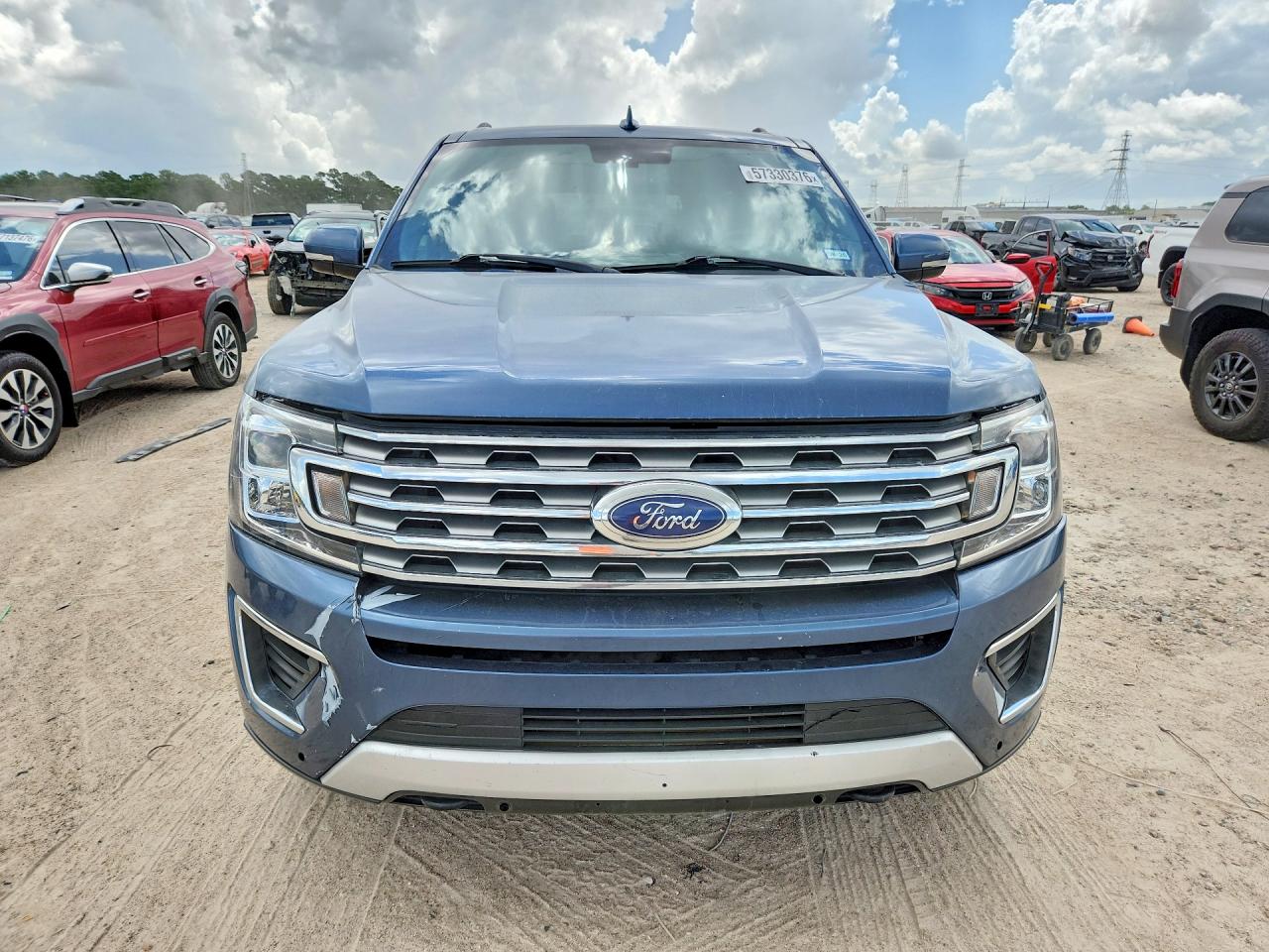 2018 Ford Expedition Max Limited Blue vin: 1FMJK2AT4JEA31061