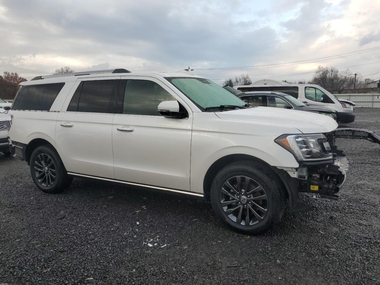 2019 Ford Expedition Max Limited White vin: 1FMJK2AT4KEA78253