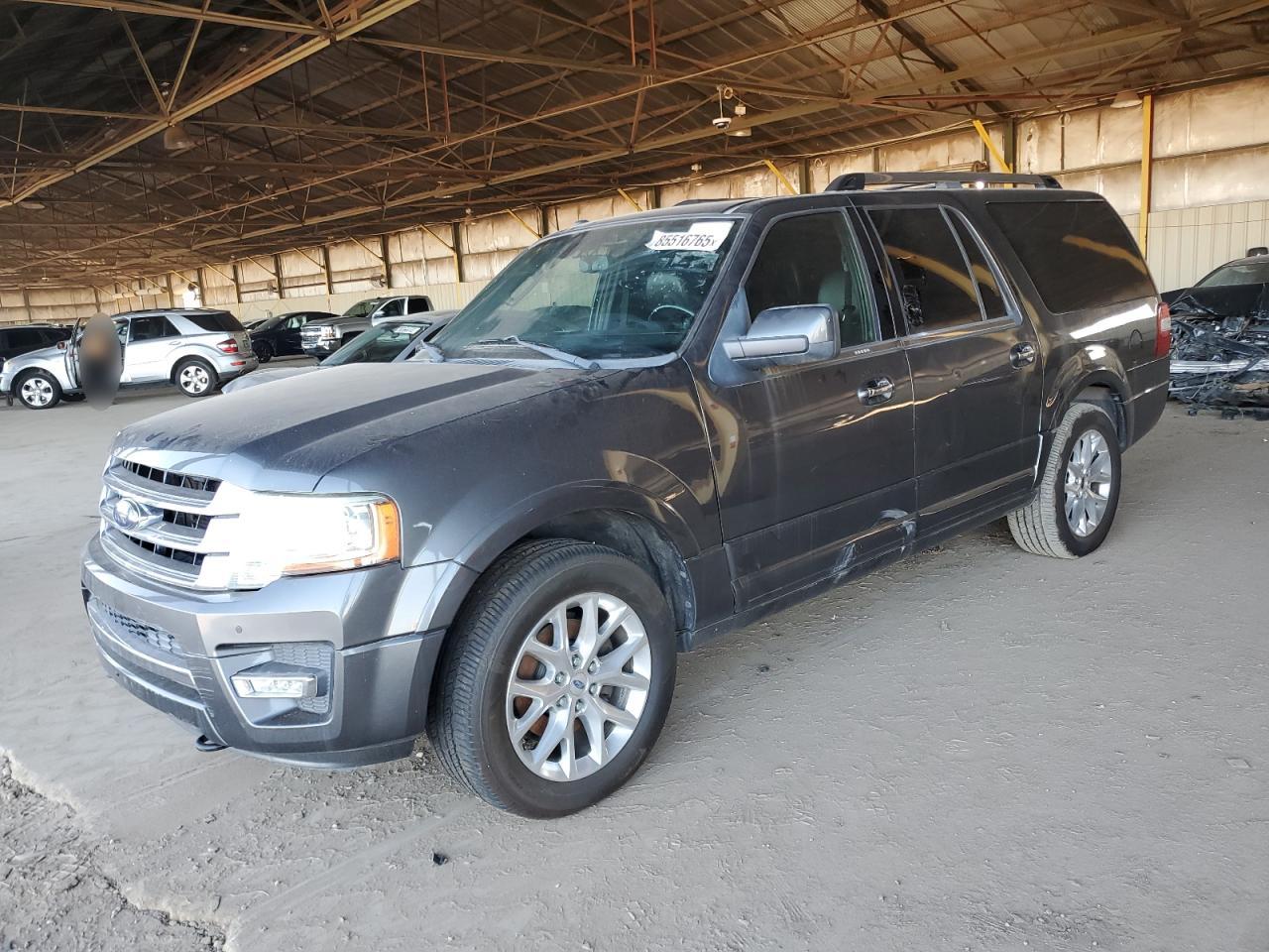 2015 Ford Expedition El Limited Gray vin: 1FMJK2AT5FEF06997