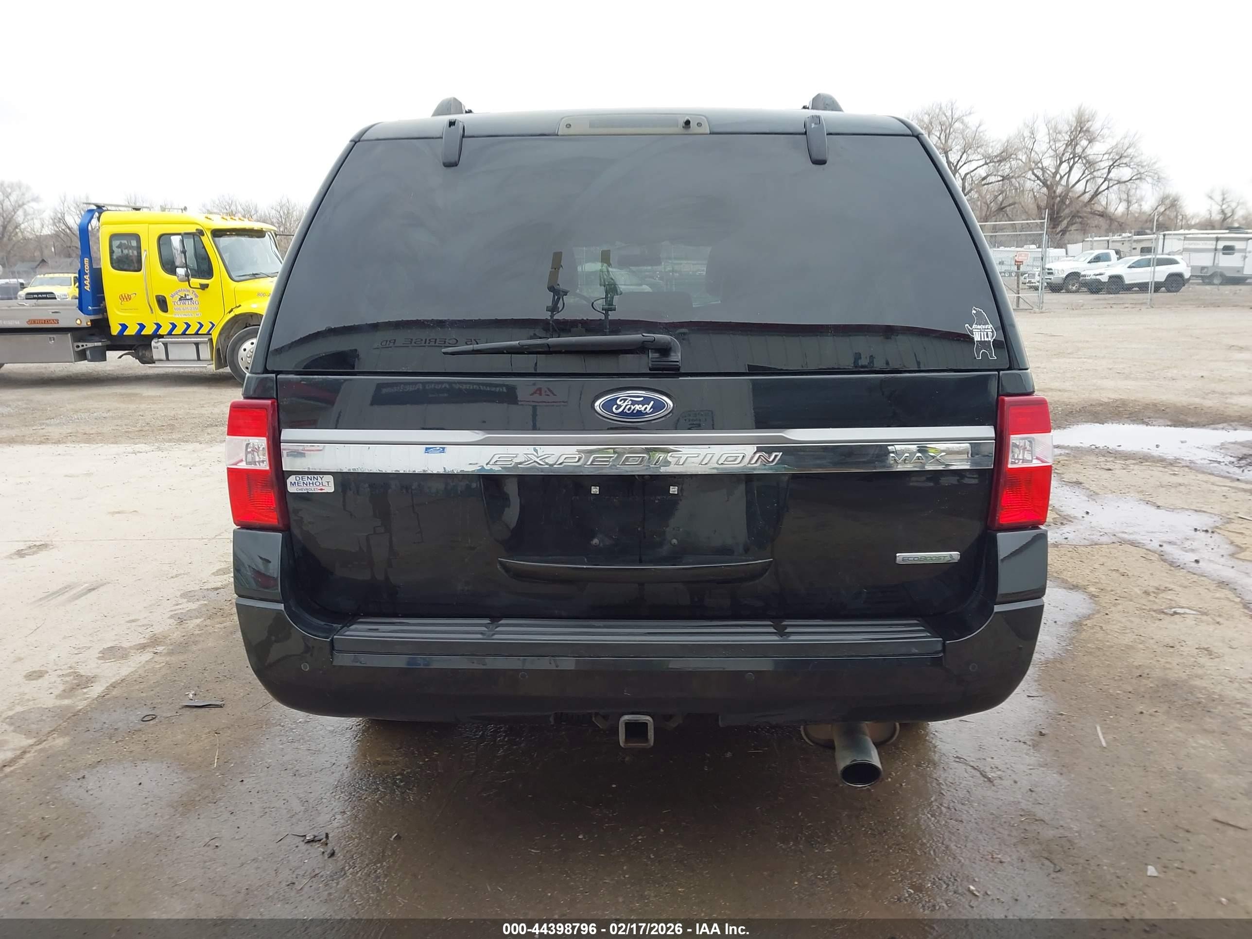 2015 Ford Expedition Max Limited Black vin: 1FMJK2AT5FEF07731