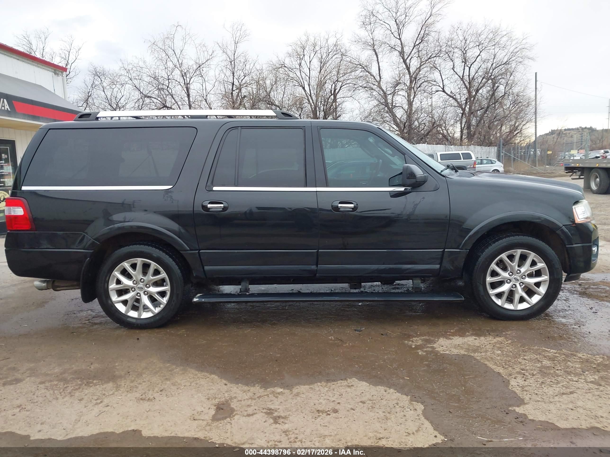 2015 Ford Expedition Max Limited Black vin: 1FMJK2AT5FEF07731