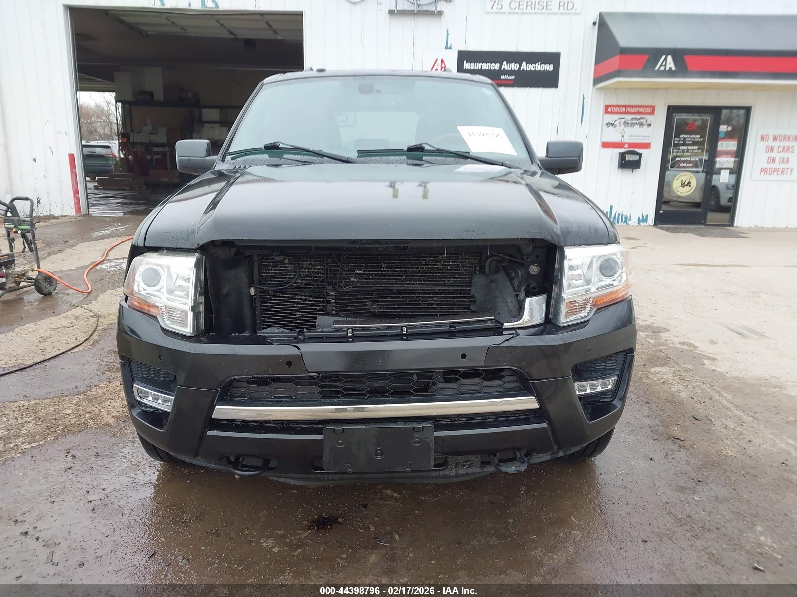 2015 Ford Expedition Max Limited Black vin: 1FMJK2AT5FEF07731