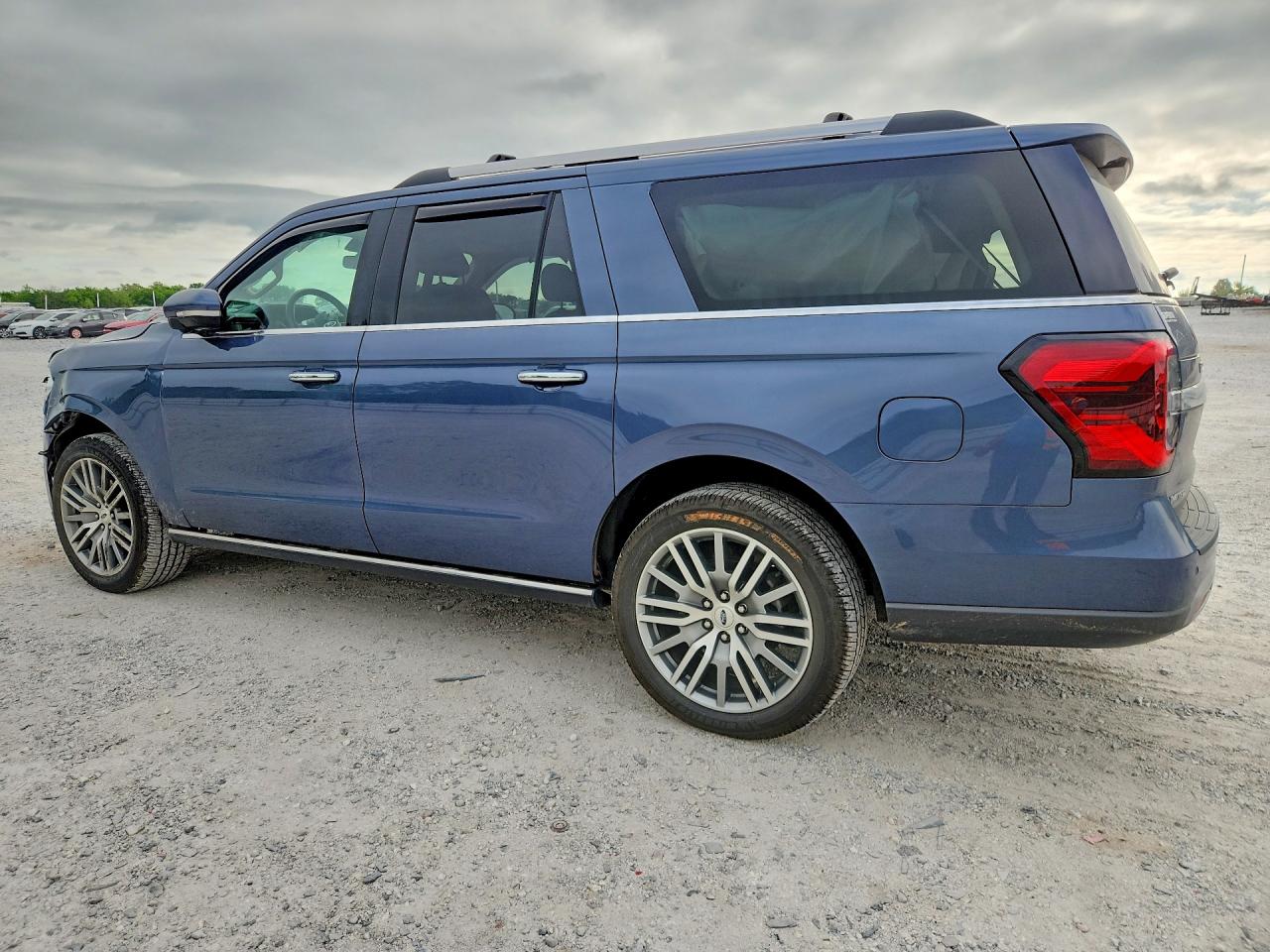 2022 Ford Expedition Max Limited Blue vin: 1FMJK2AT5NEA45895