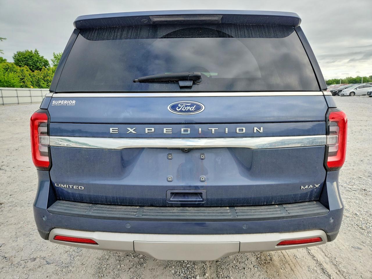 2022 Ford Expedition Max Limited Blue vin: 1FMJK2AT5NEA45895