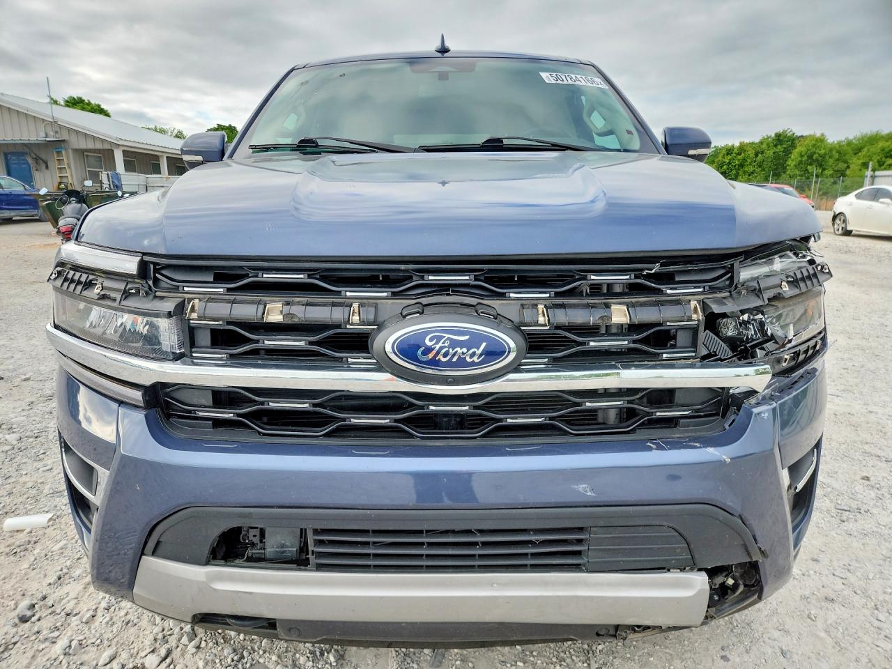 2022 Ford Expedition Max Limited Blue vin: 1FMJK2AT5NEA45895