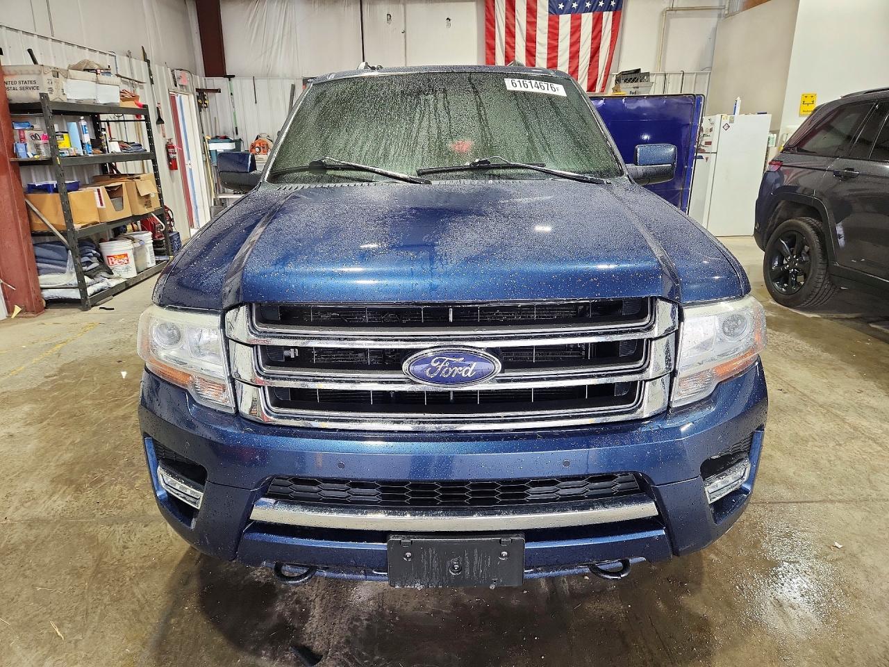 2015 Ford Expedition El Limited Синий vin: 1FMJK2AT6FEF00366