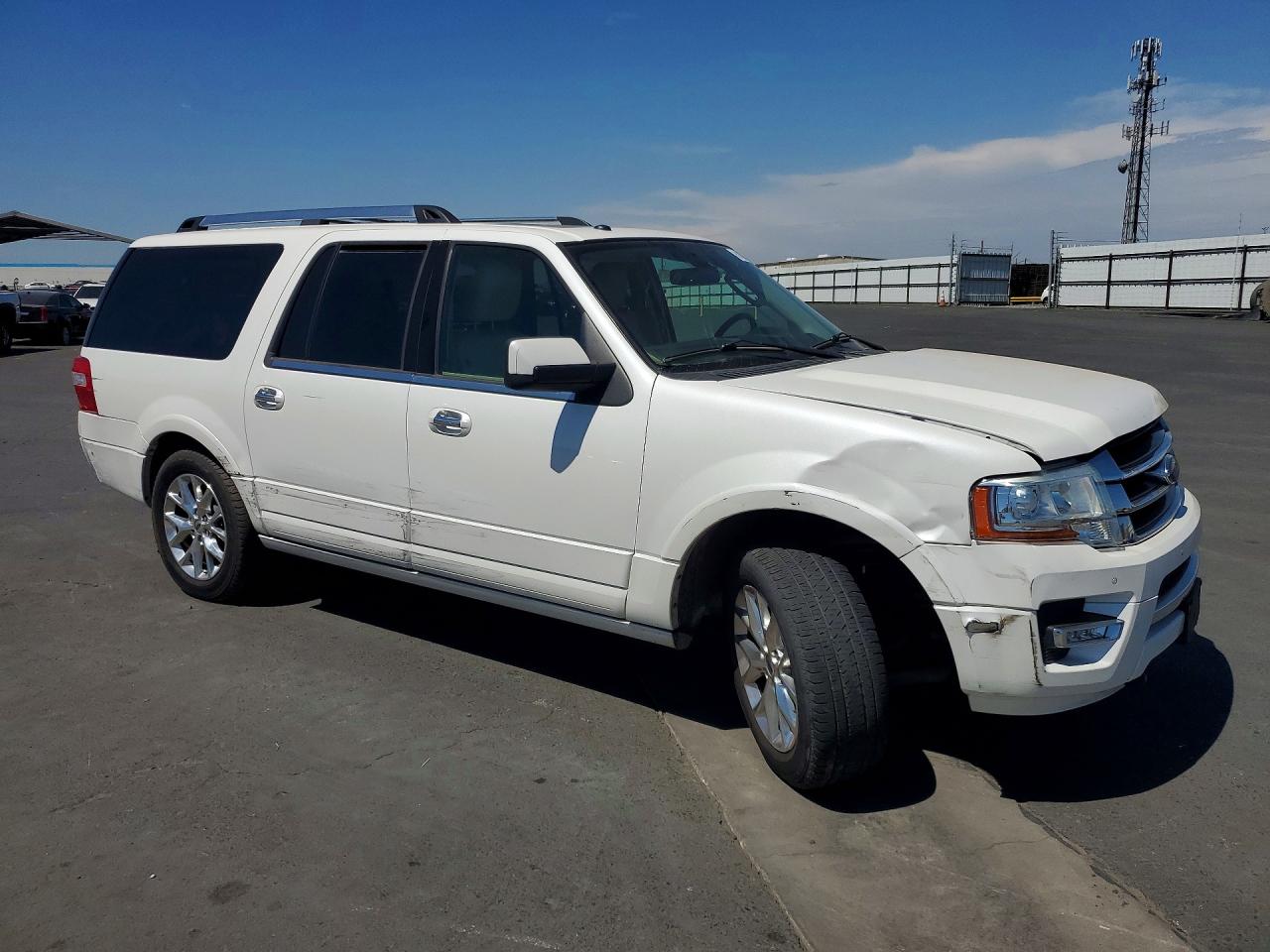 2015 Ford Expedition El Limited White vin: 1FMJK2AT6FEF11335
