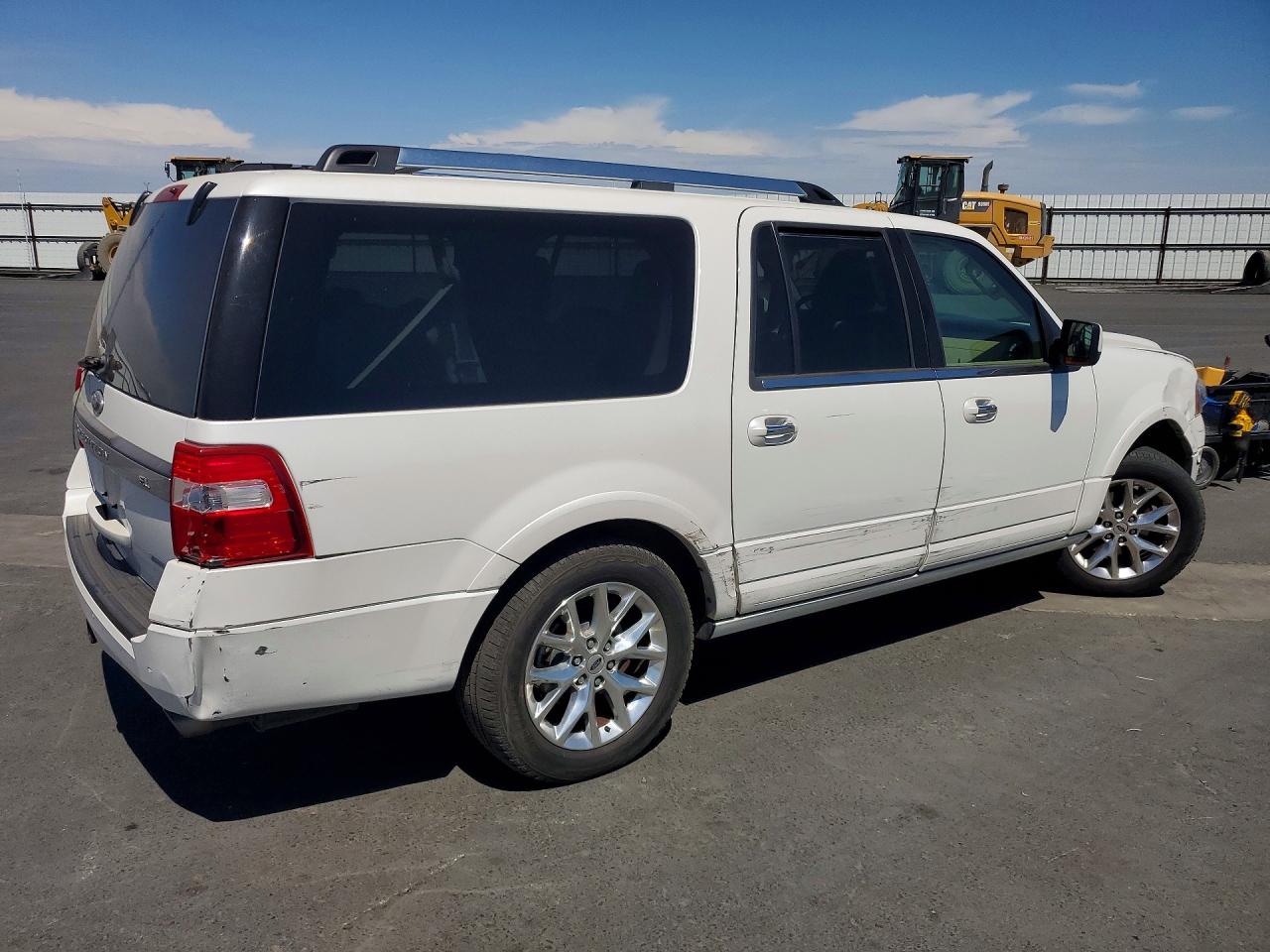 2015 Ford Expedition El Limited White vin: 1FMJK2AT6FEF11335