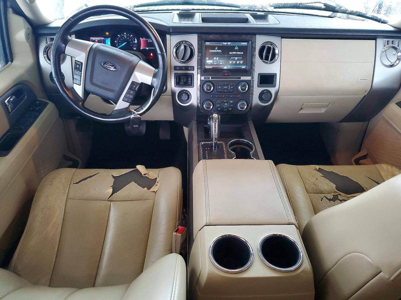 2015 Ford Expedition El Limited White vin: 1FMJK2AT6FEF19712