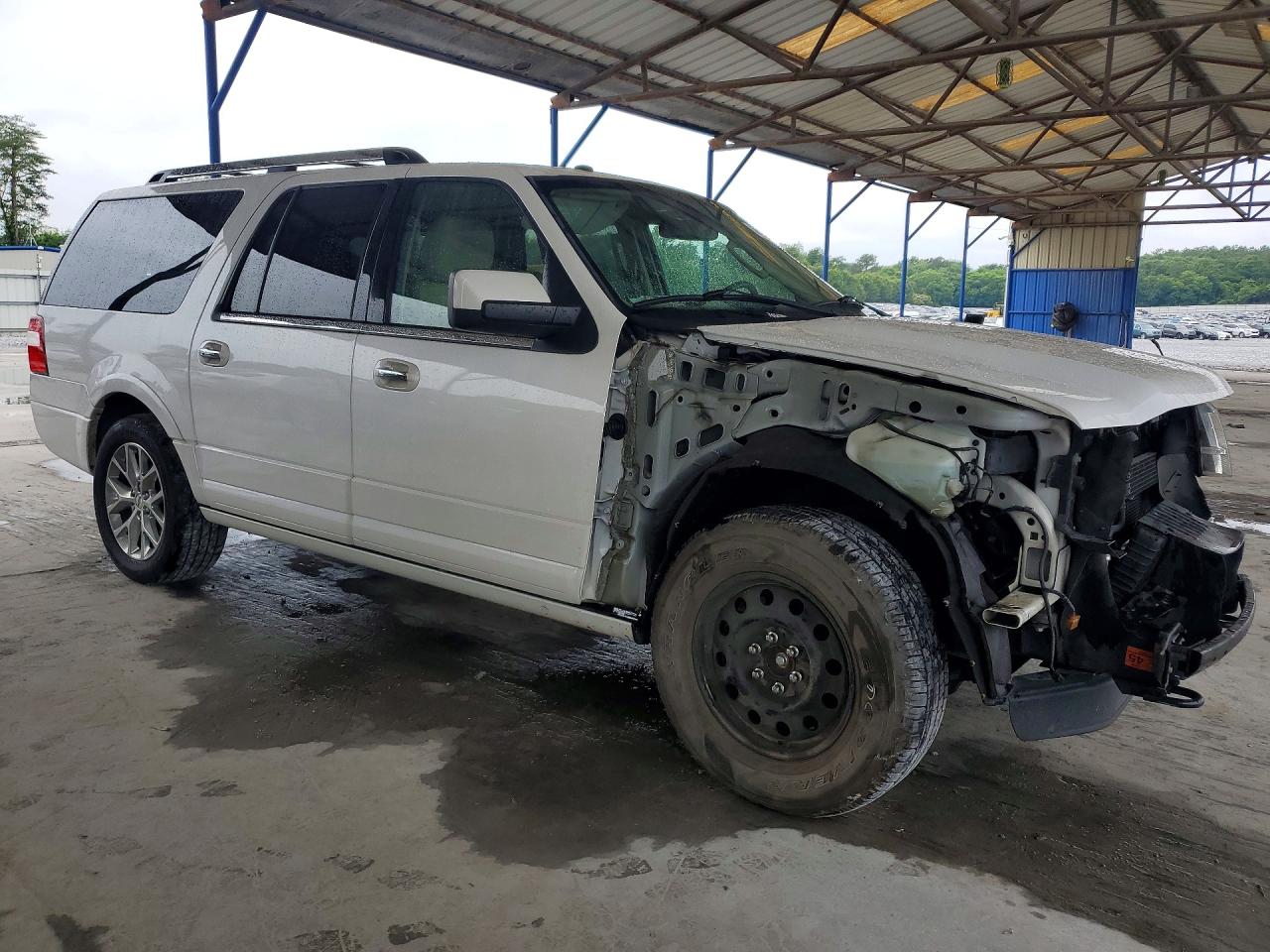 2015 Ford Expedition El Limited White vin: 1FMJK2AT6FEF19712