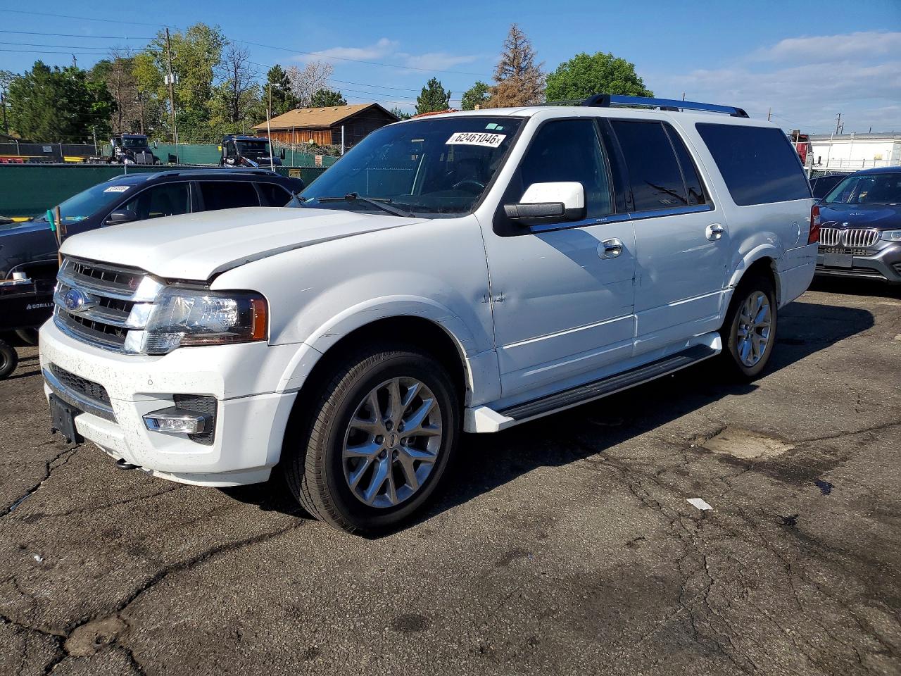 2017 Ford Expedition El Limited White vin: 1FMJK2AT6HEA74309