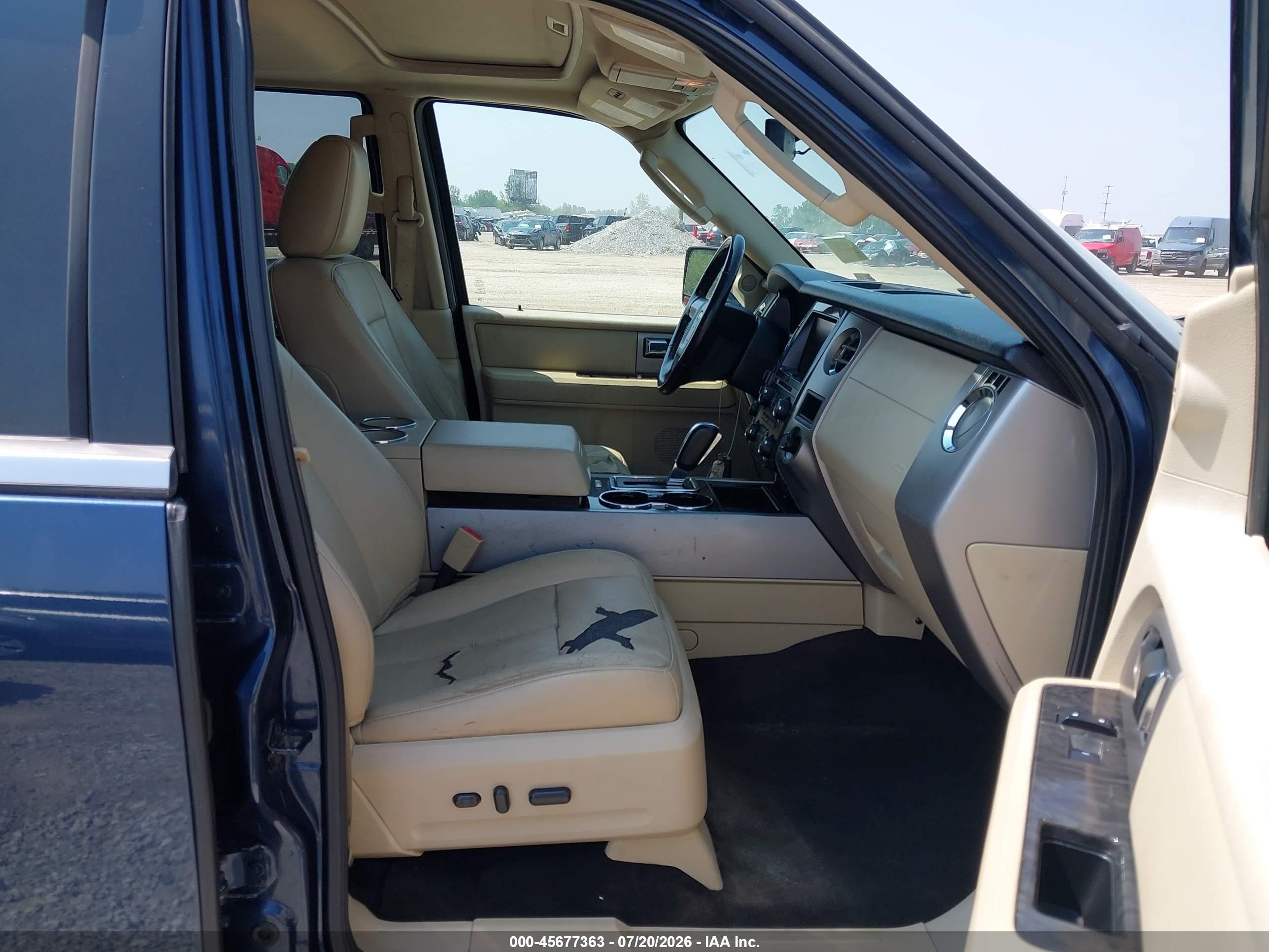 2015 Ford Expedition Max Limited Blue vin: 1FMJK2AT7FEF45901