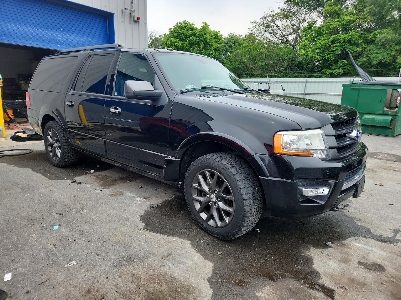 2017 Ford Expedition El Limited Черный vin: 1FMJK2AT7HEA80510