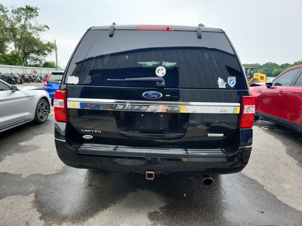 2017 Ford Expedition El Limited Черный vin: 1FMJK2AT7HEA80510