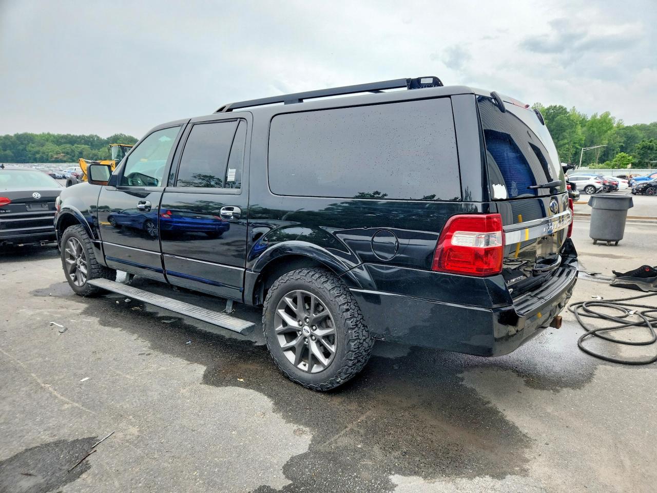 2017 Ford Expedition El Limited Черный vin: 1FMJK2AT7HEA80510
