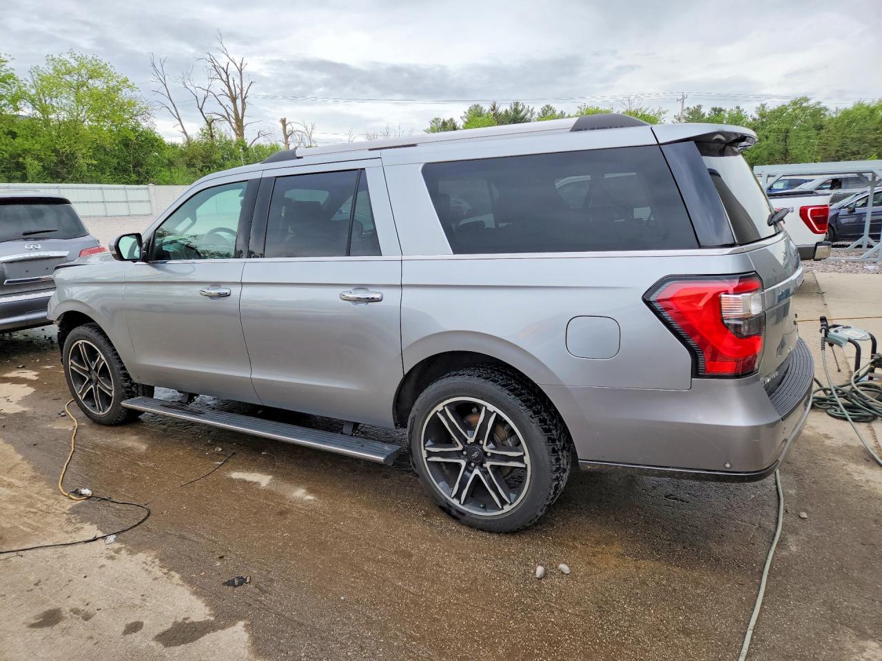 2020 Ford Expedition Max Limited Silver vin: 1FMJK2AT7LEA17609