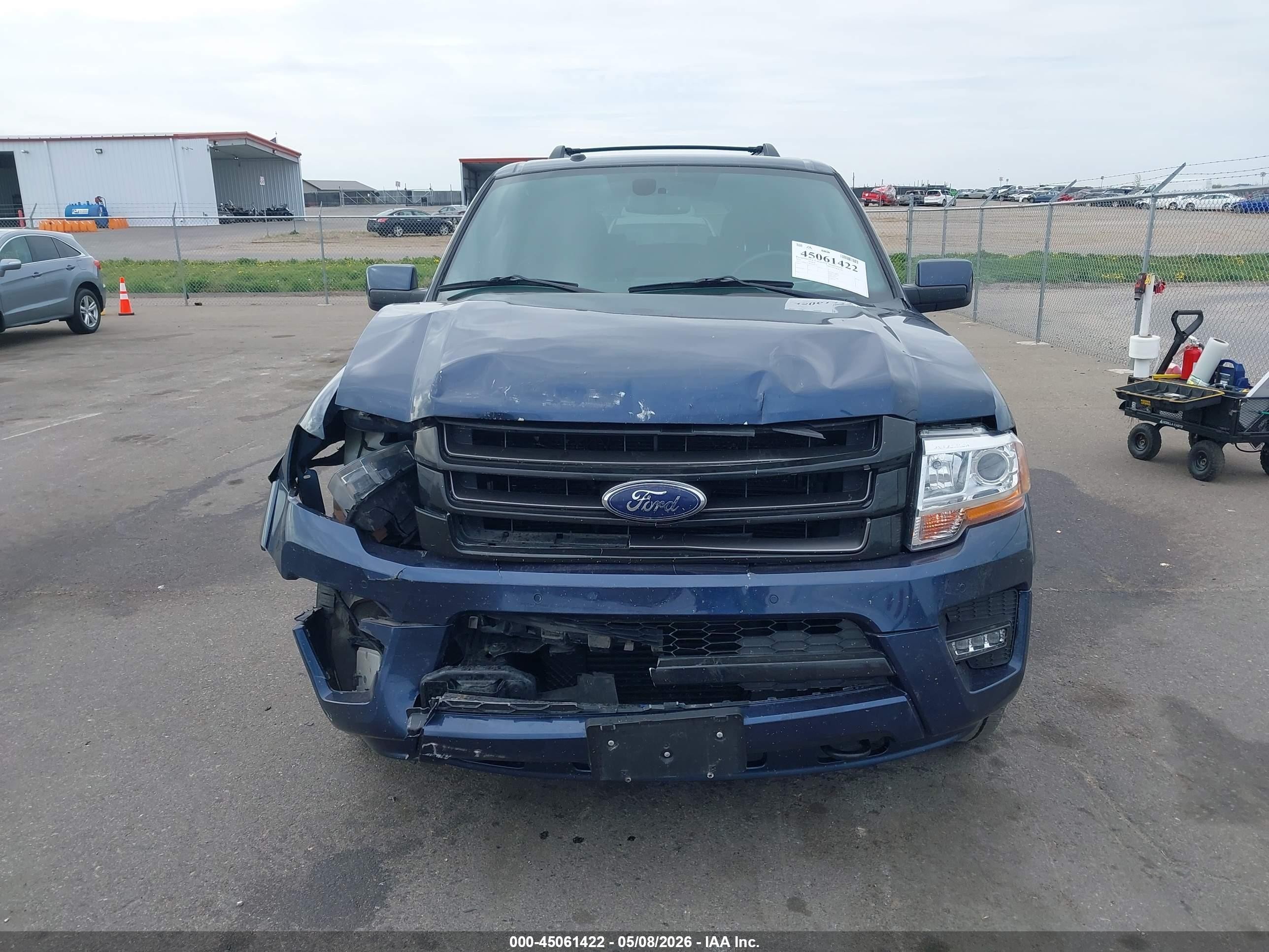2015 Ford Expedition El Limited Blue vin: 1FMJK2AT8FEF00174
