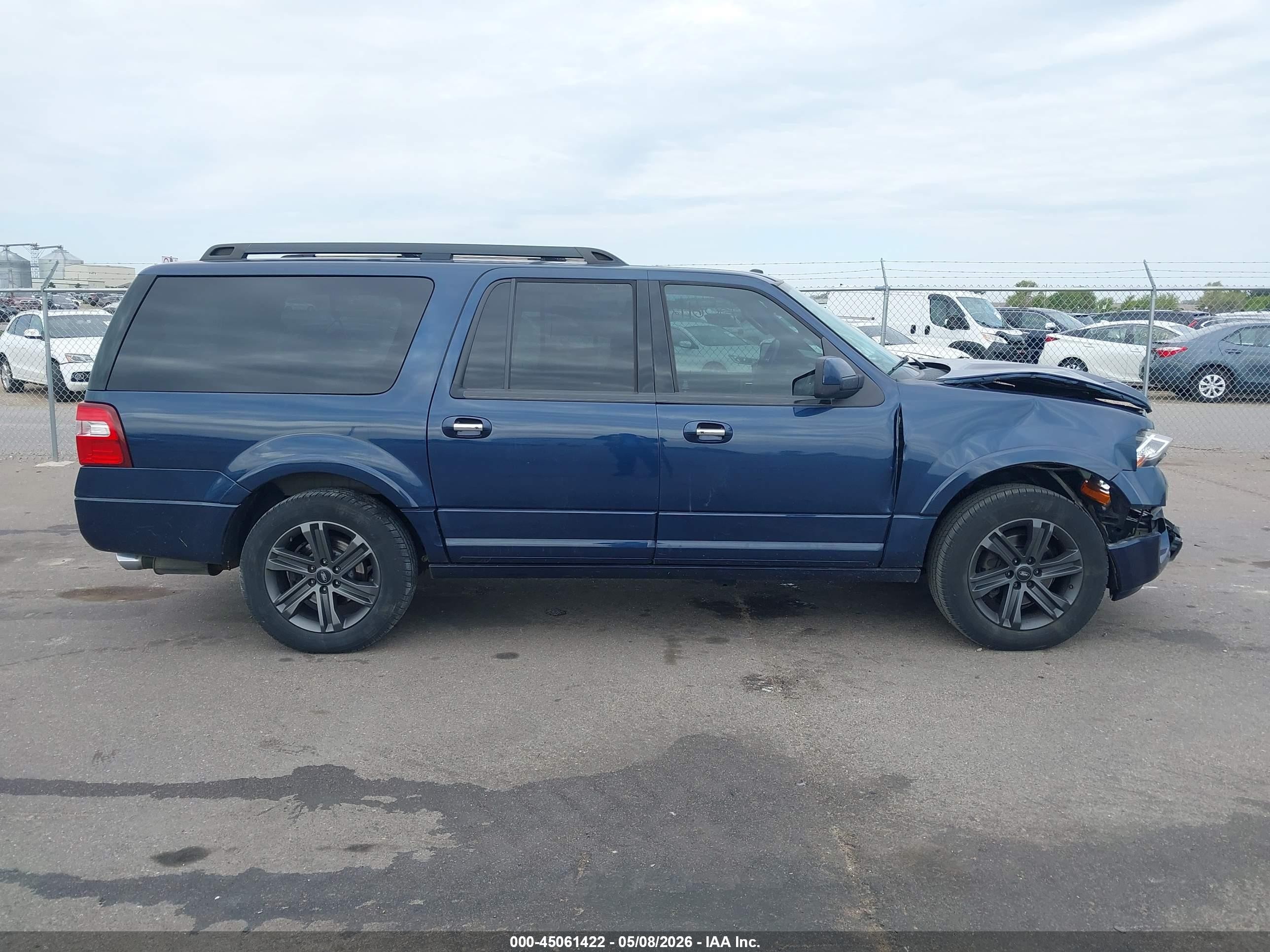 2015 Ford Expedition El Limited Blue vin: 1FMJK2AT8FEF00174