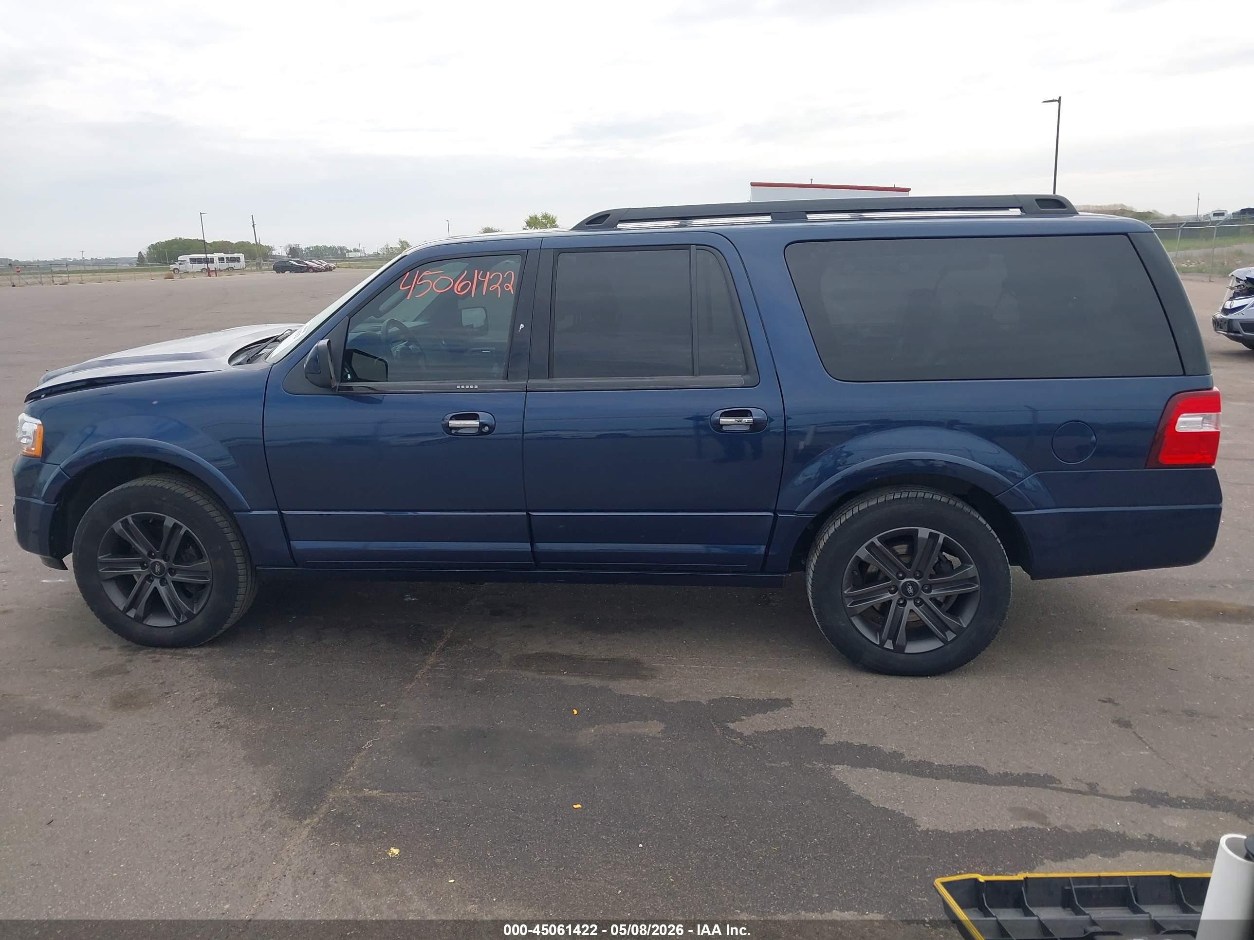 2015 Ford Expedition El Limited Blue vin: 1FMJK2AT8FEF00174