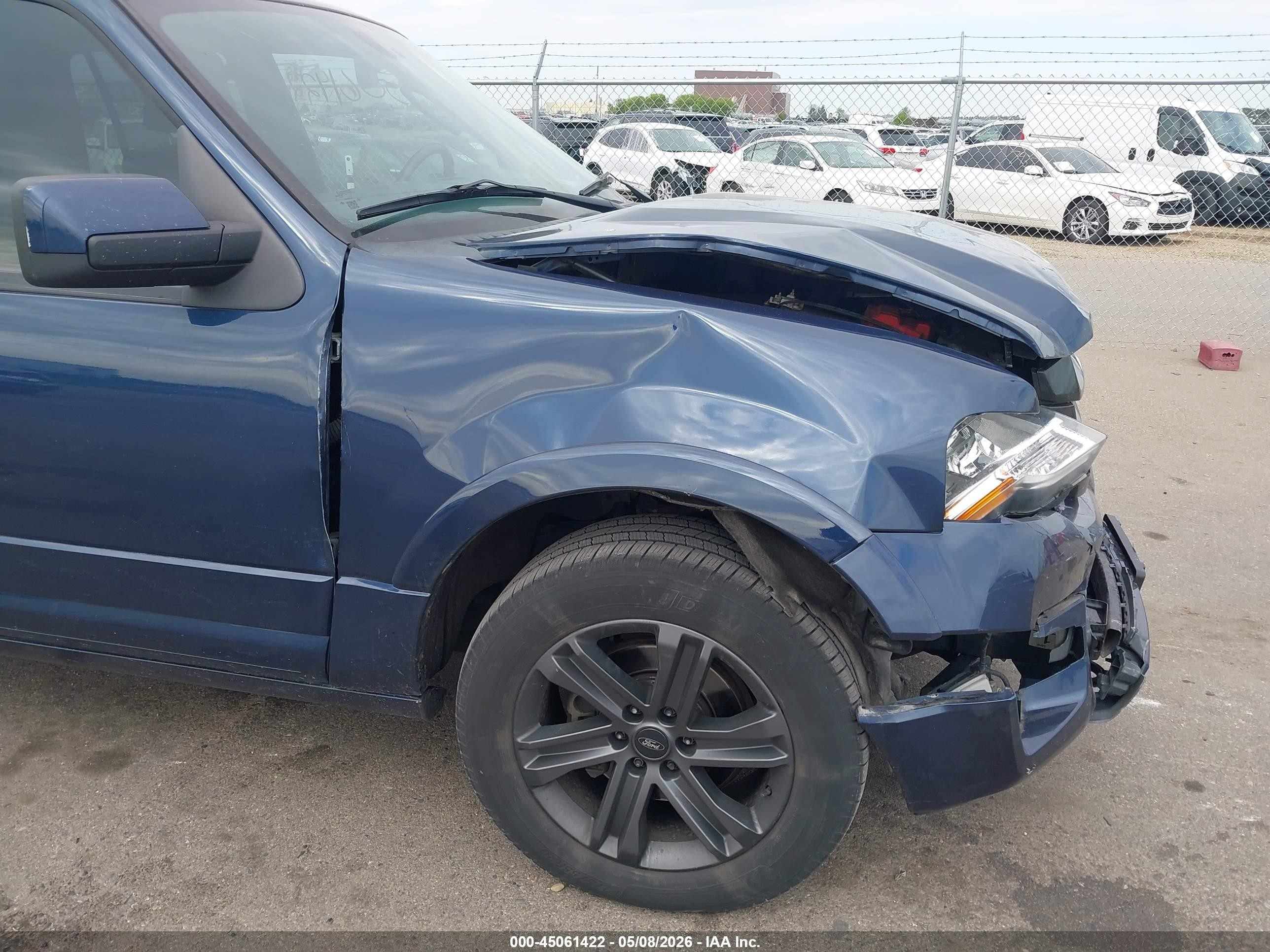 2015 Ford Expedition El Limited Blue vin: 1FMJK2AT8FEF00174