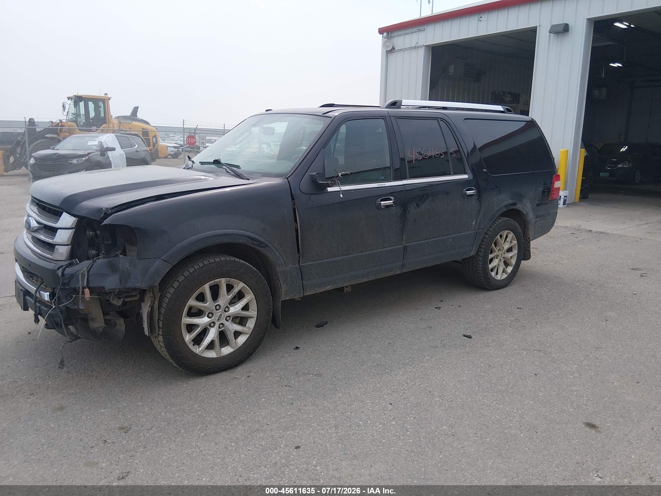 2015 Ford Expedition El Limited Черный vin: 1FMJK2AT8FEF22207