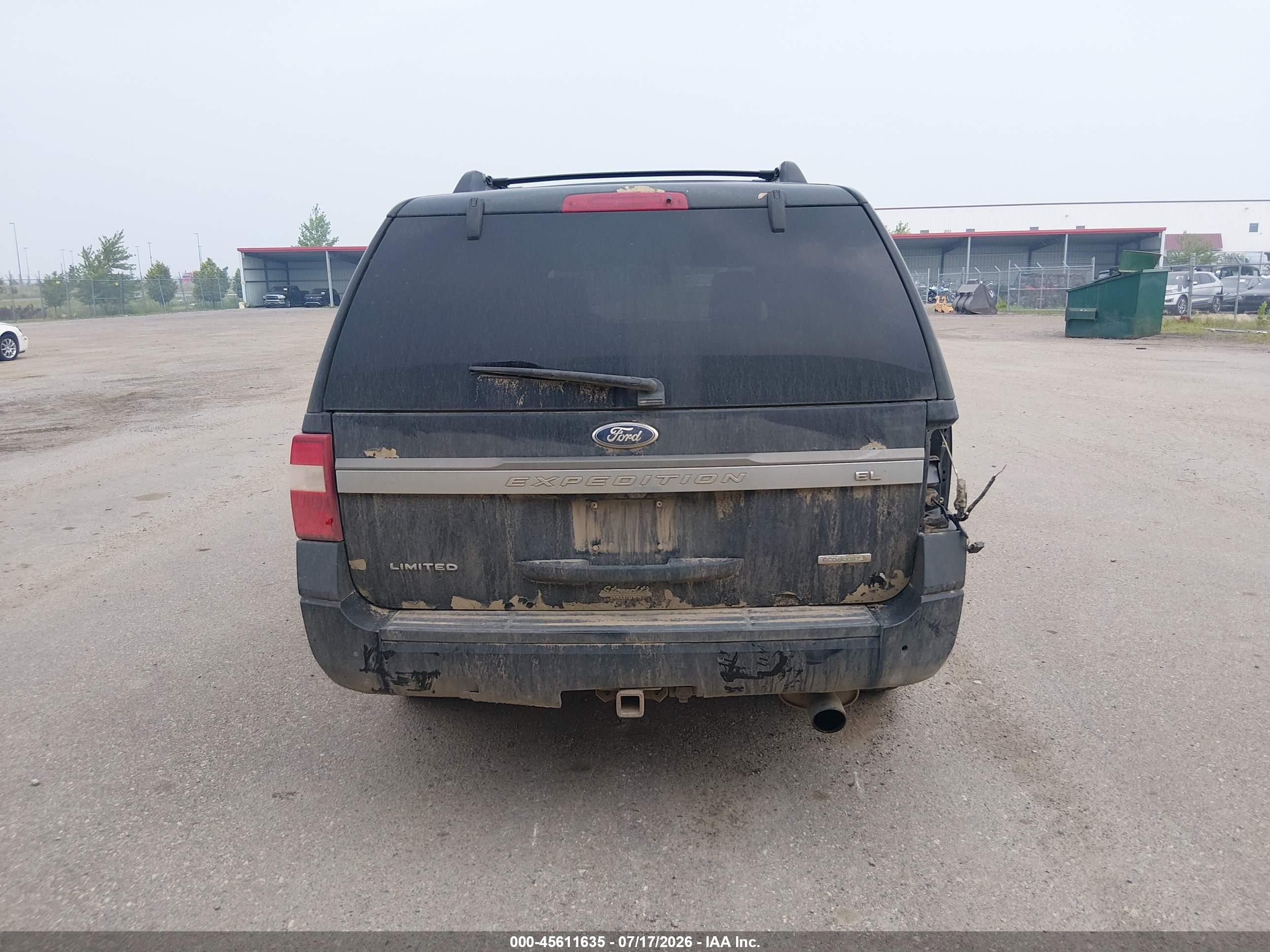 2015 Ford Expedition El Limited Черный vin: 1FMJK2AT8FEF22207
