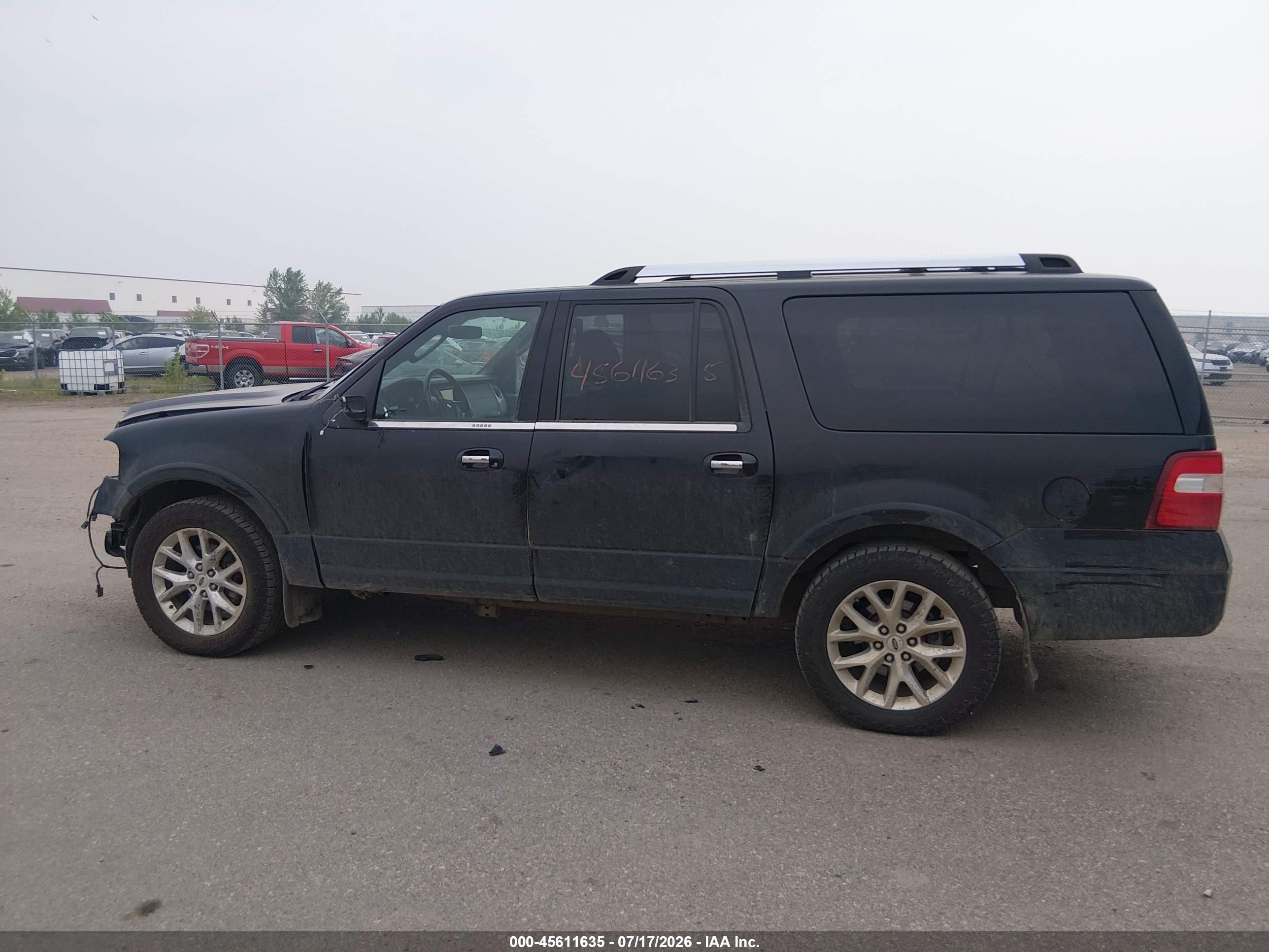 2015 Ford Expedition El Limited Черный vin: 1FMJK2AT8FEF22207