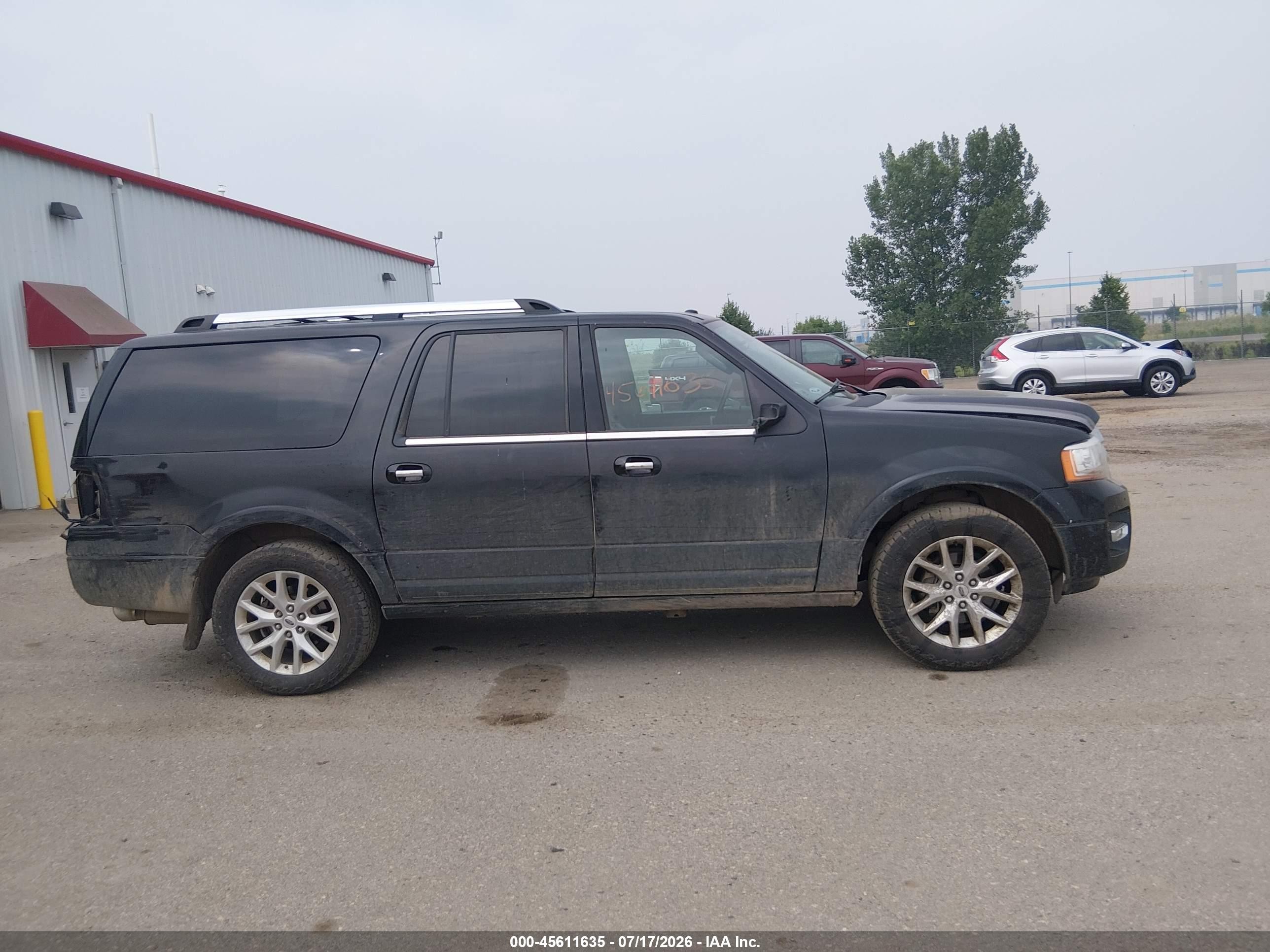 2015 Ford Expedition El Limited Черный vin: 1FMJK2AT8FEF22207