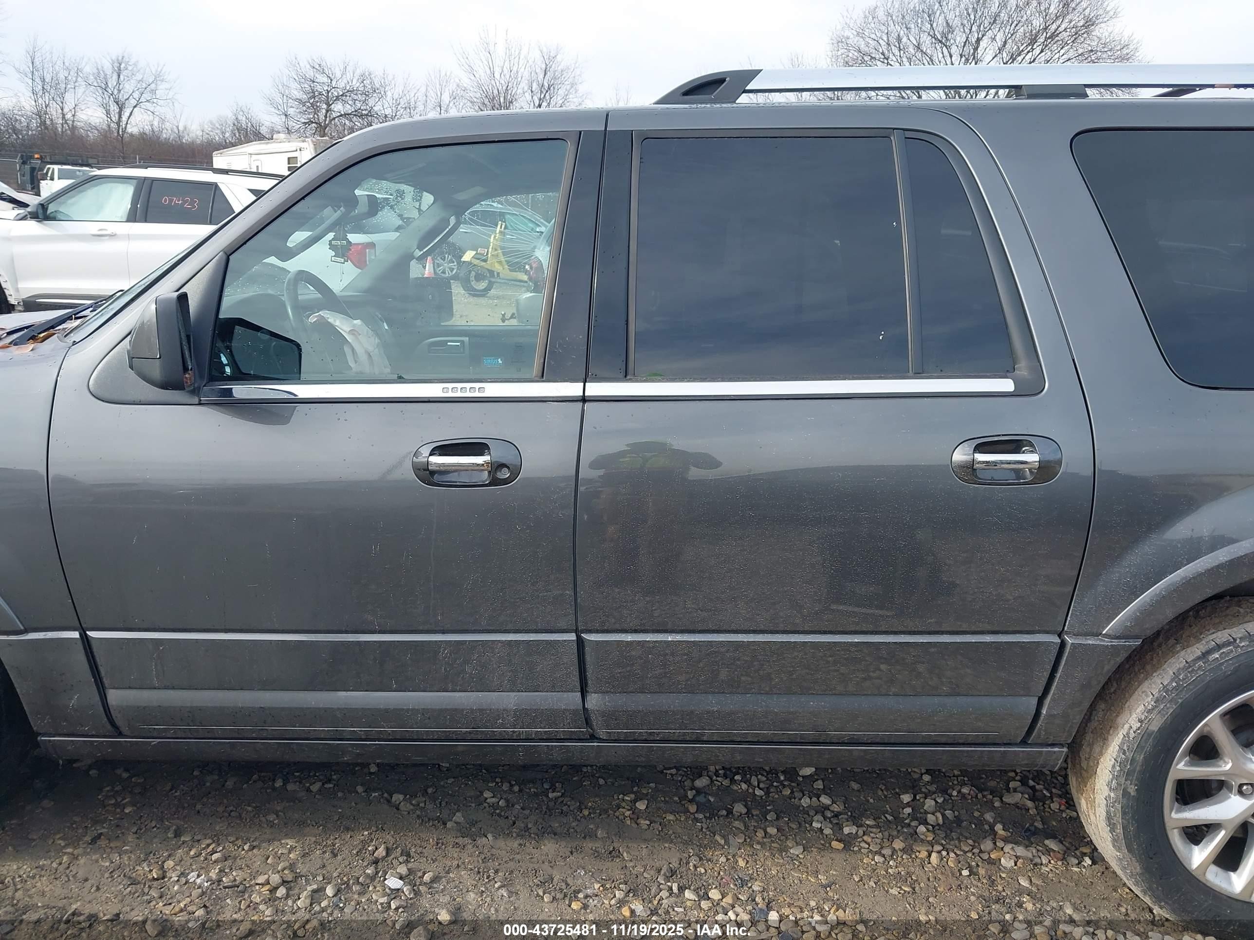 2015 Ford Expedition Max Limited Gray vin: 1FMJK2AT8FEF27133