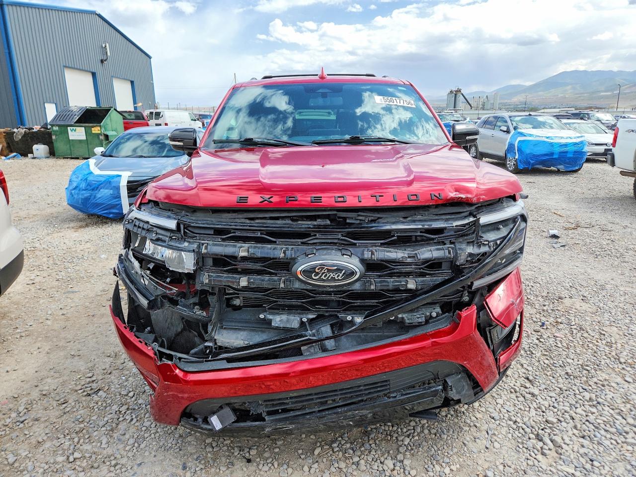 2022 Ford Expedition Max Limited Burgundy vin: 1FMJK2AT8NEA08727