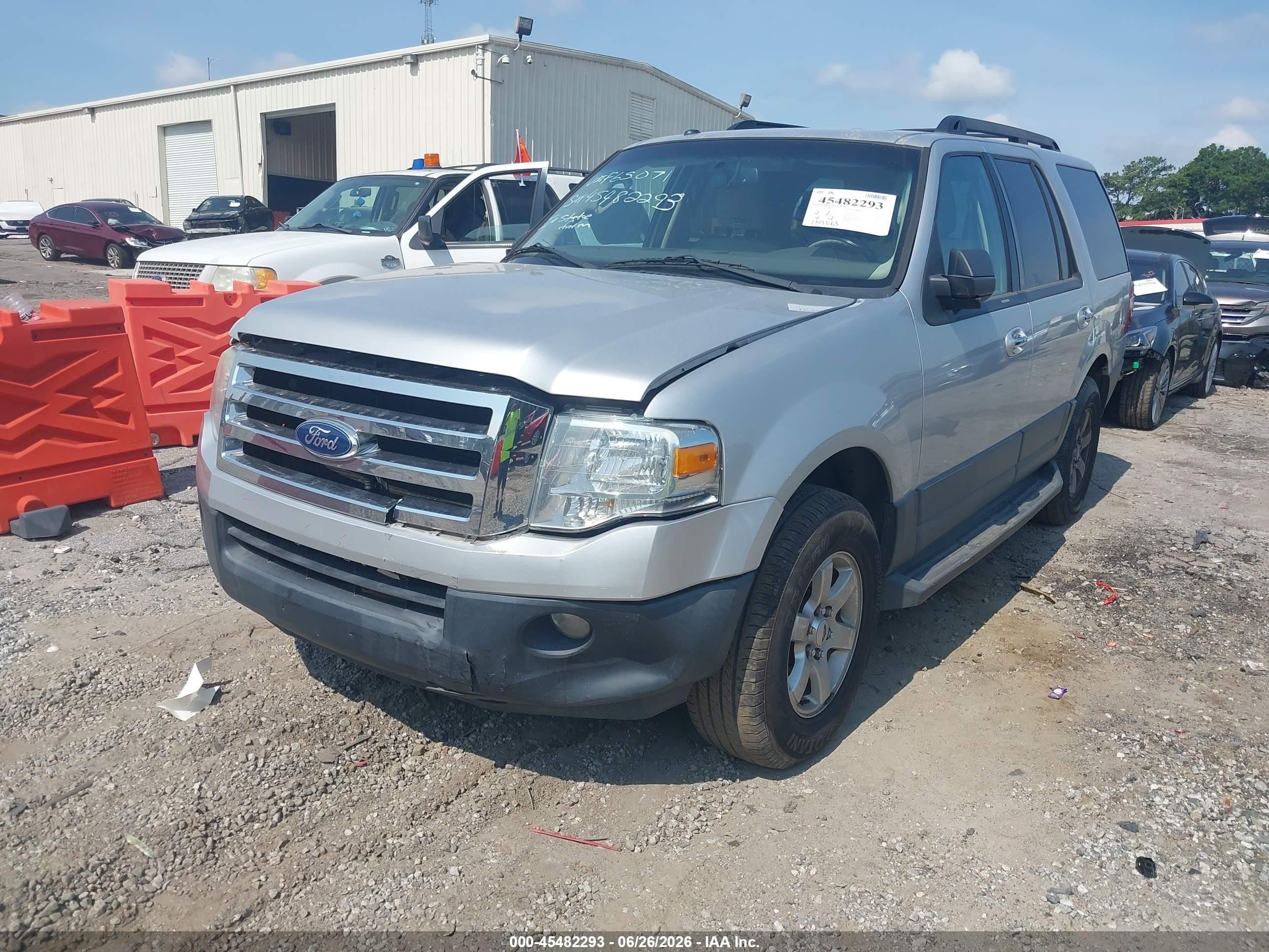 2012 Ford Expedition Xl Silver vin: 1FMJU1F51CEF65071