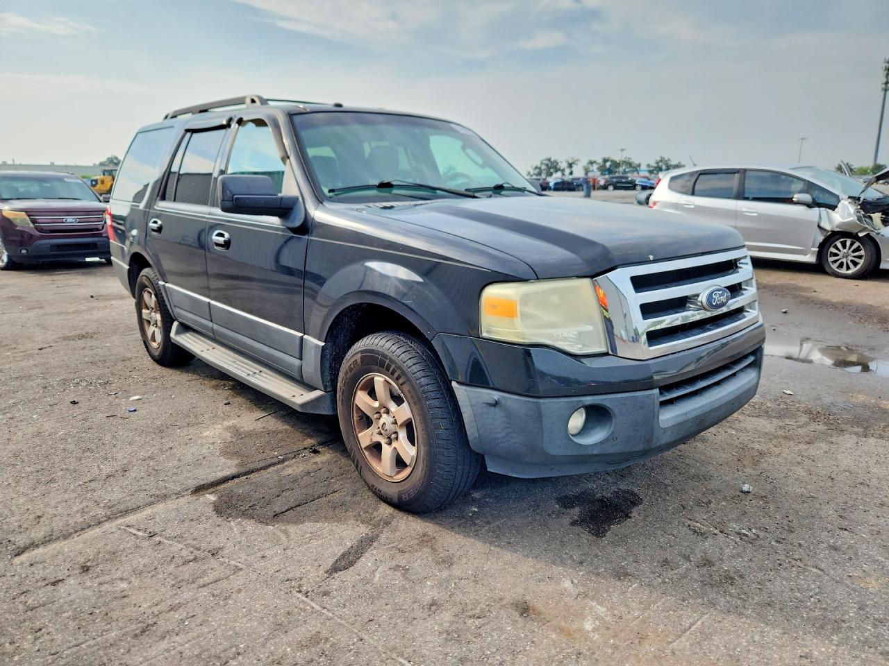 2011 Ford Expedition Xl Black vin: 1FMJU1F54BEF34296