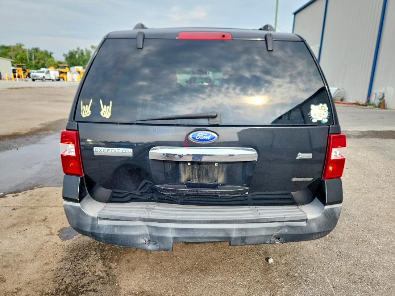2011 Ford Expedition Xl Black vin: 1FMJU1F54BEF34296