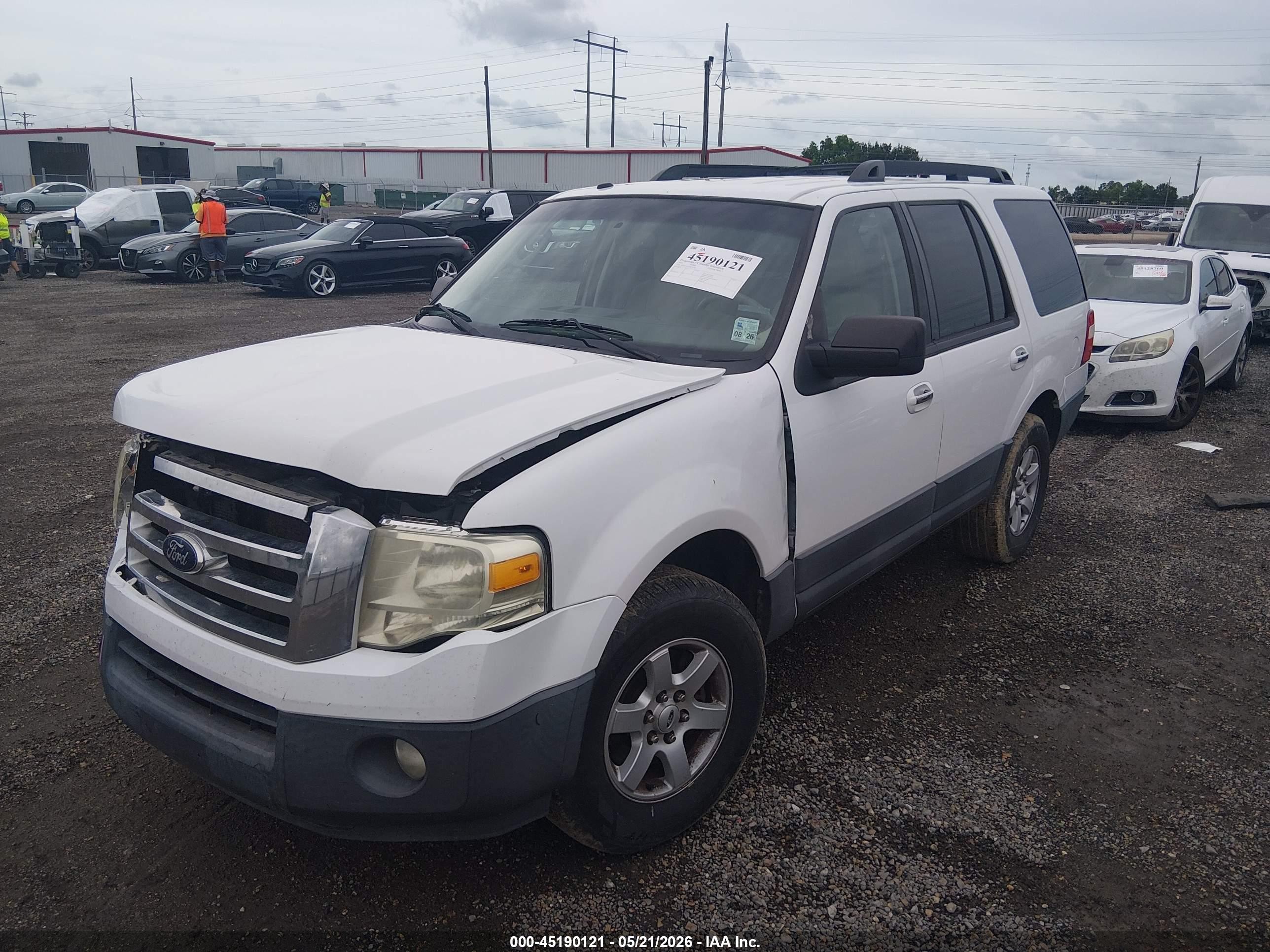 2012 Ford Expedition Xl White vin: 1FMJU1F57CEF52308