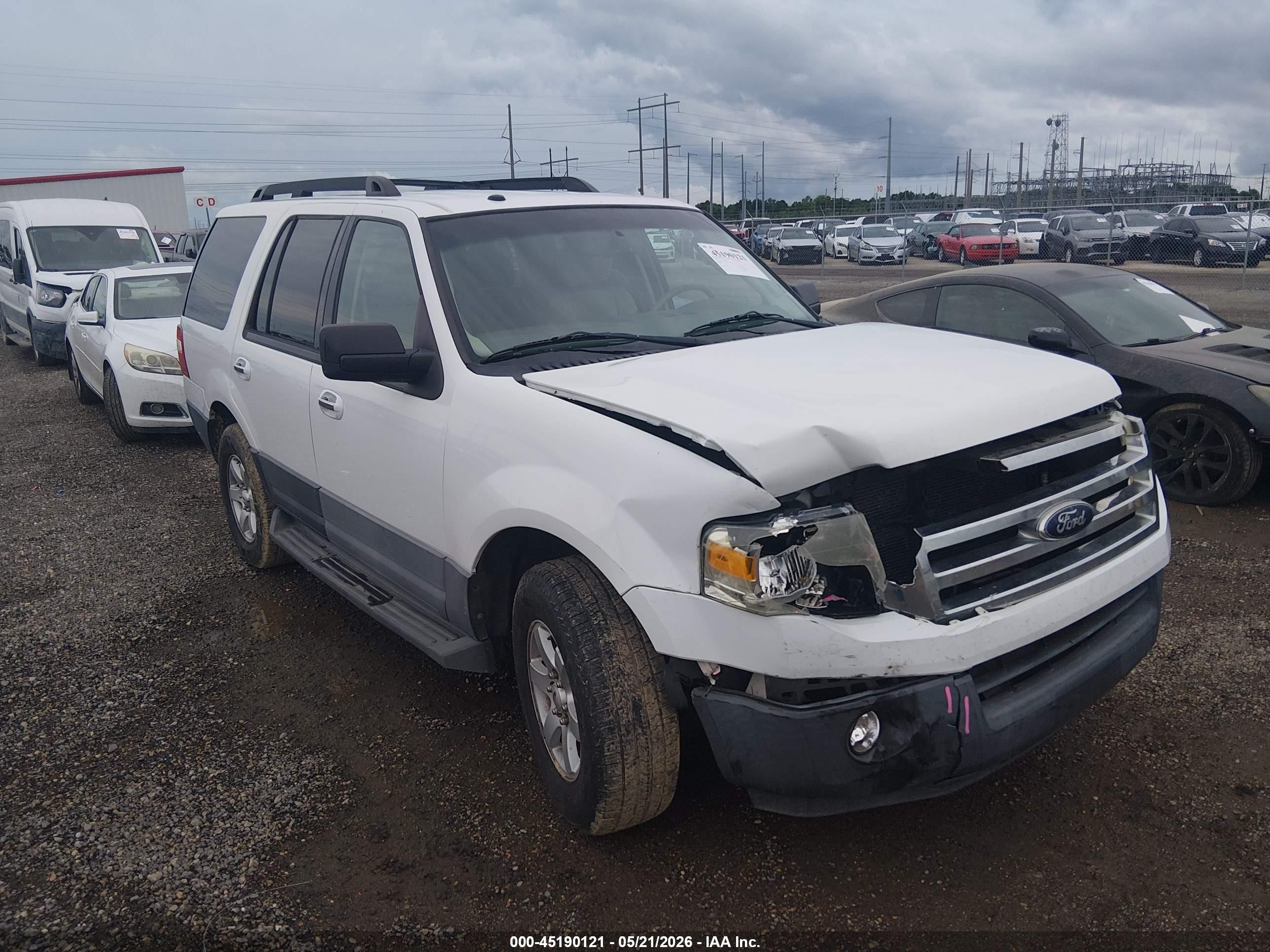 2012 Ford Expedition Xl White vin: 1FMJU1F57CEF52308