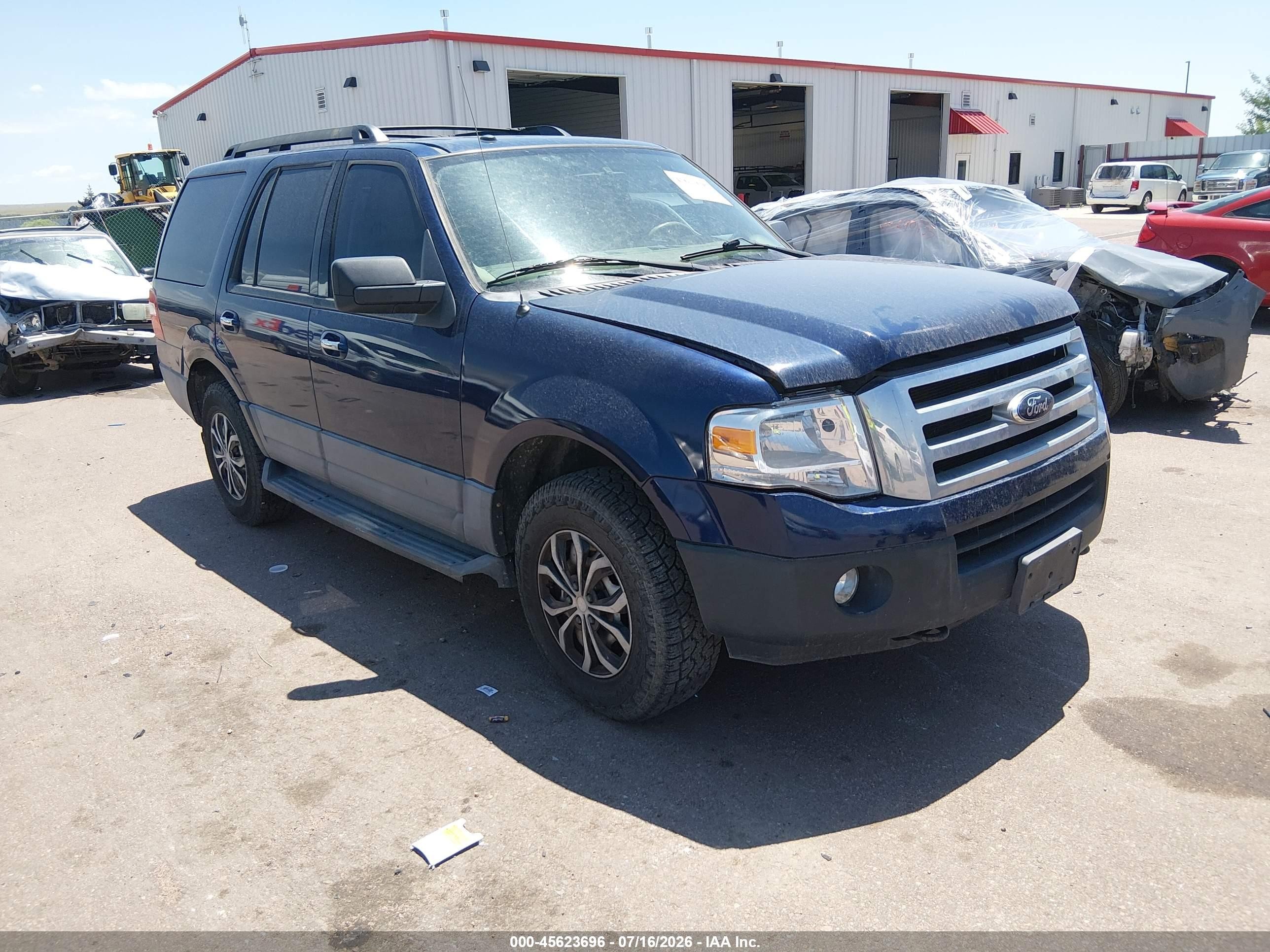 2012 Ford Expedition Xl Blue vin: 1FMJU1G52CEF57270