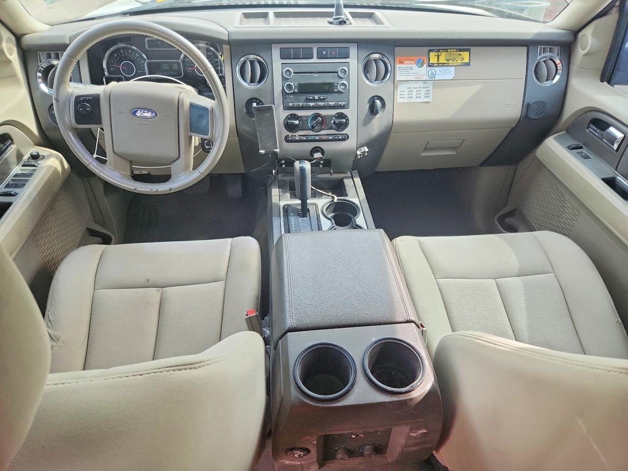 2013 Ford Expedition Xl White vin: 1FMJU1G52DEF49221