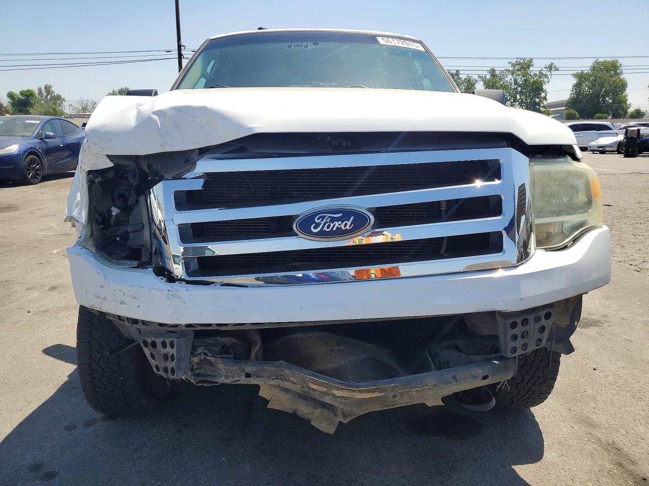 2011 Ford Expedition Xl White vin: 1FMJU1G54BEF36628
