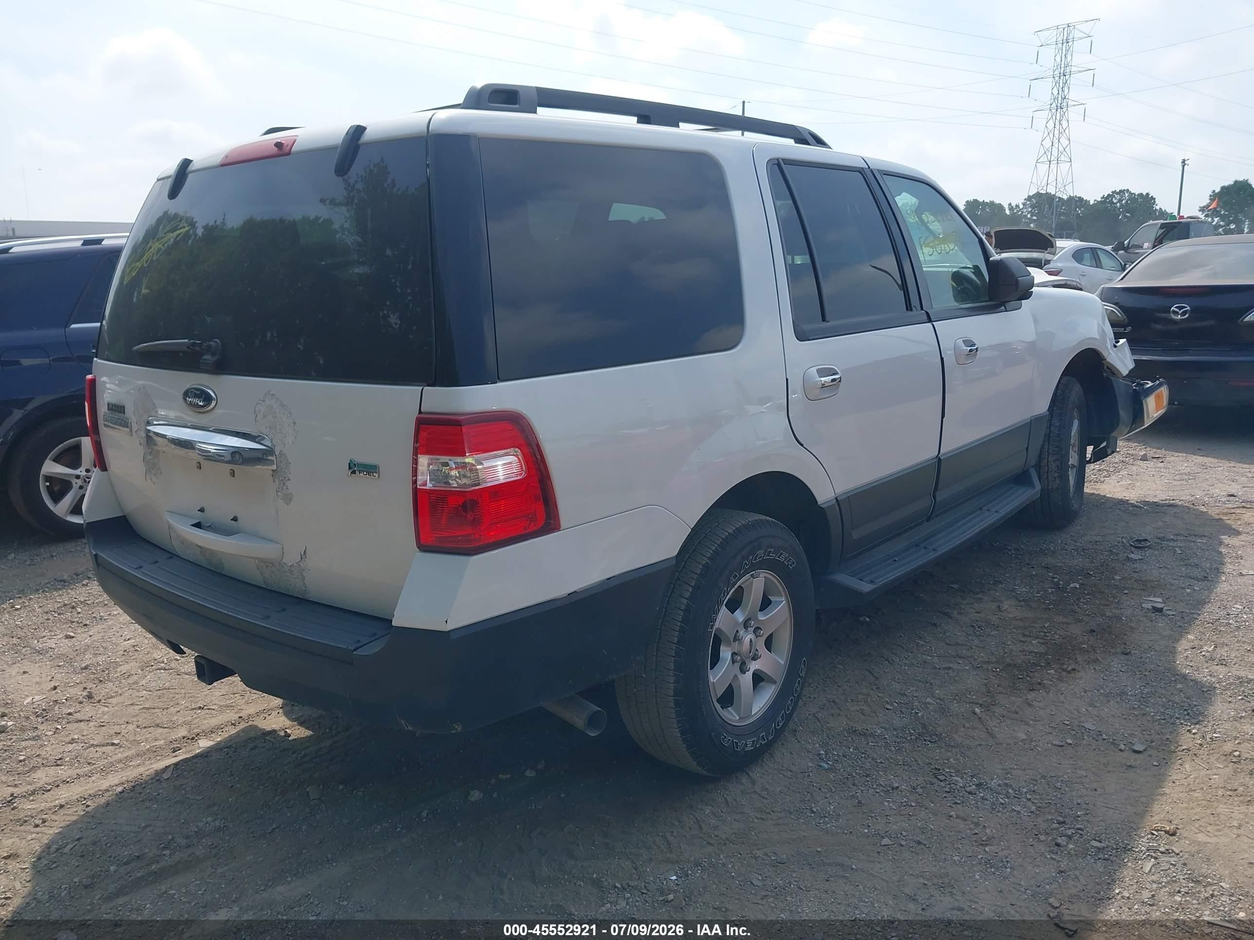 2011 Ford Expedition Xl White vin: 1FMJU1G54BEF50853