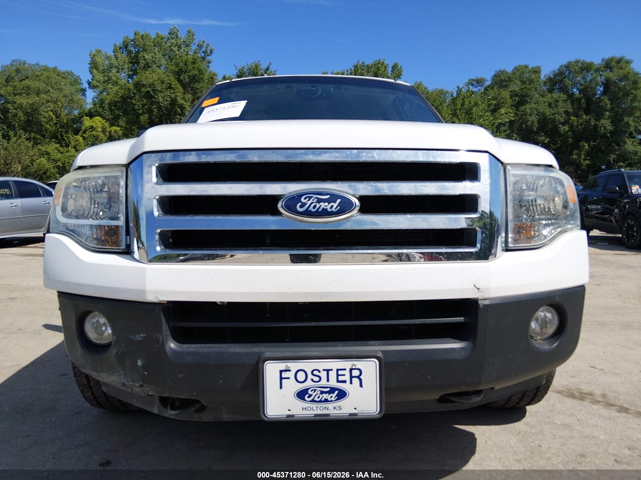 2014 Ford Expedition Xl White vin: 1FMJU1G54EEF52879
