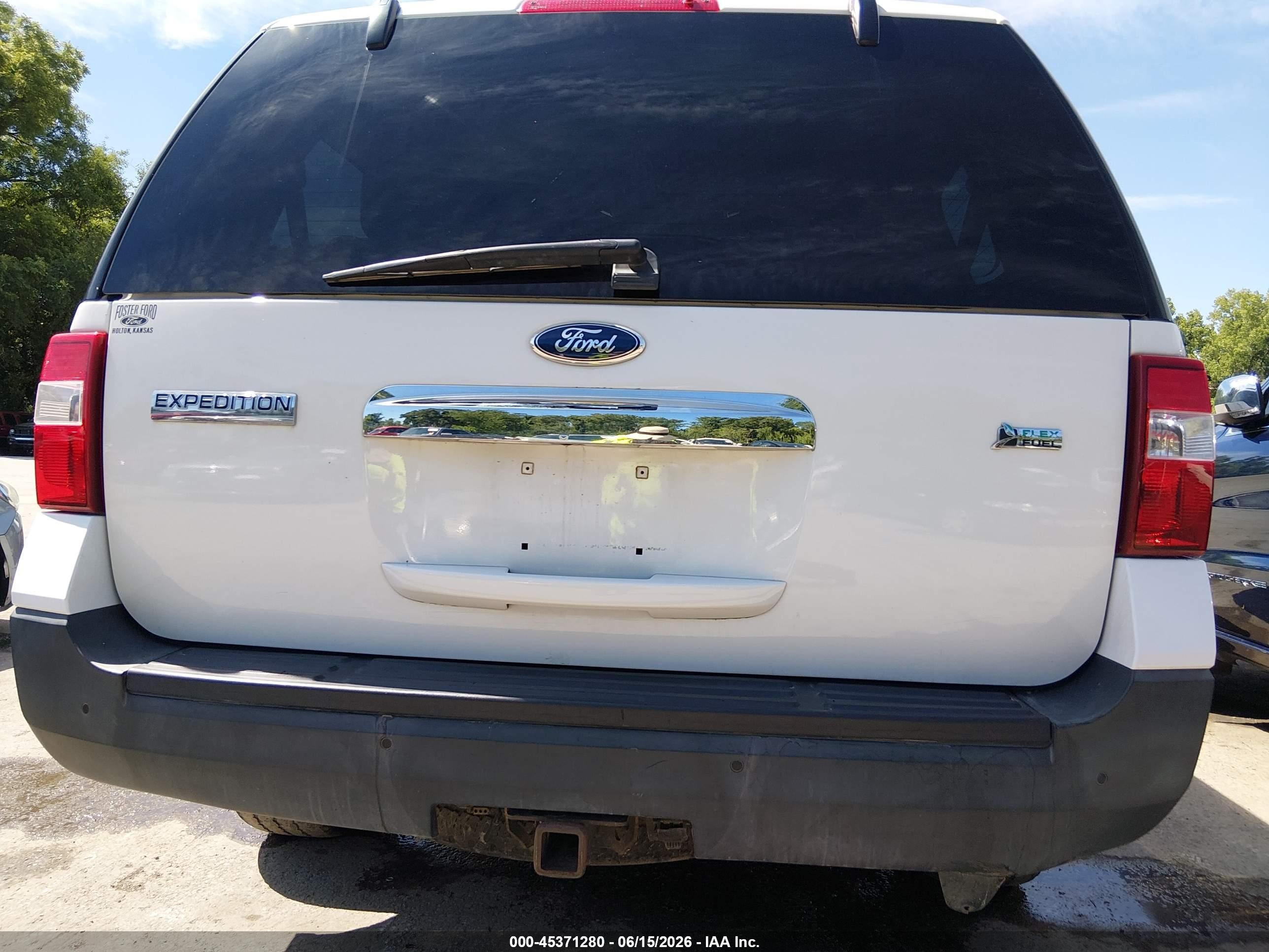 2014 Ford Expedition Xl White vin: 1FMJU1G54EEF52879