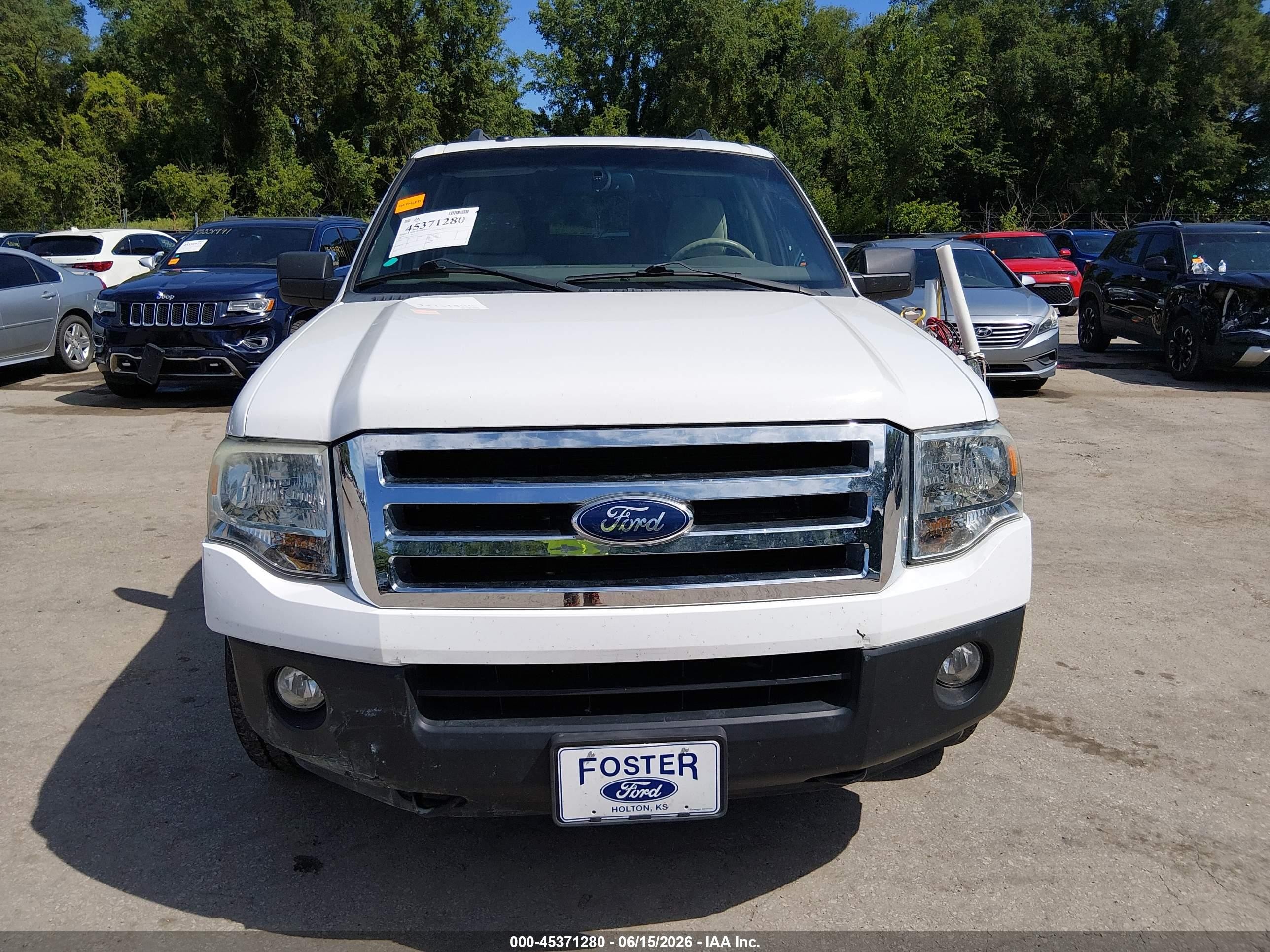 2014 Ford Expedition Xl White vin: 1FMJU1G54EEF52879