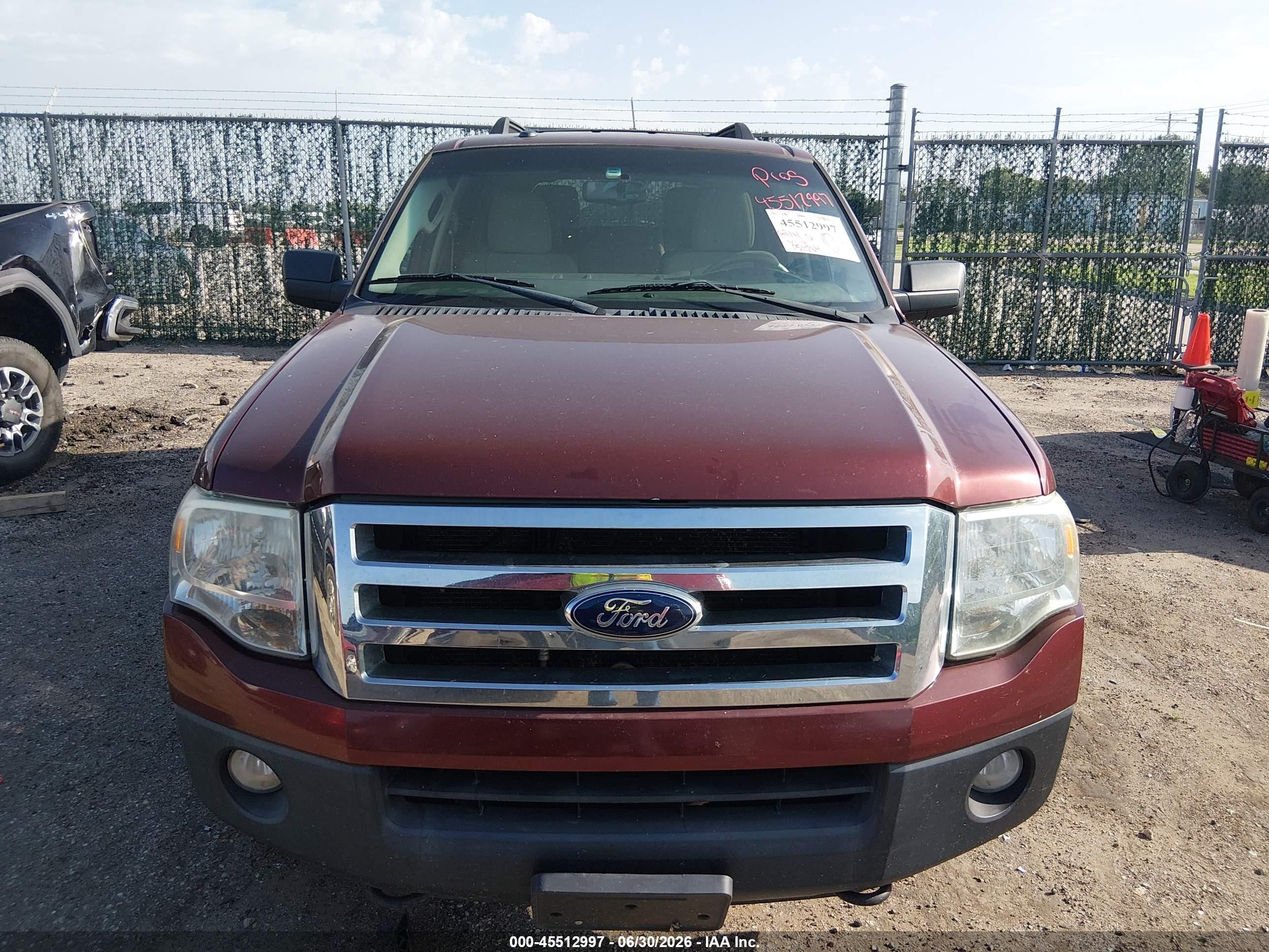 2012 Ford Expedition Xl Maroon vin: 1FMJU1G55CEF52757