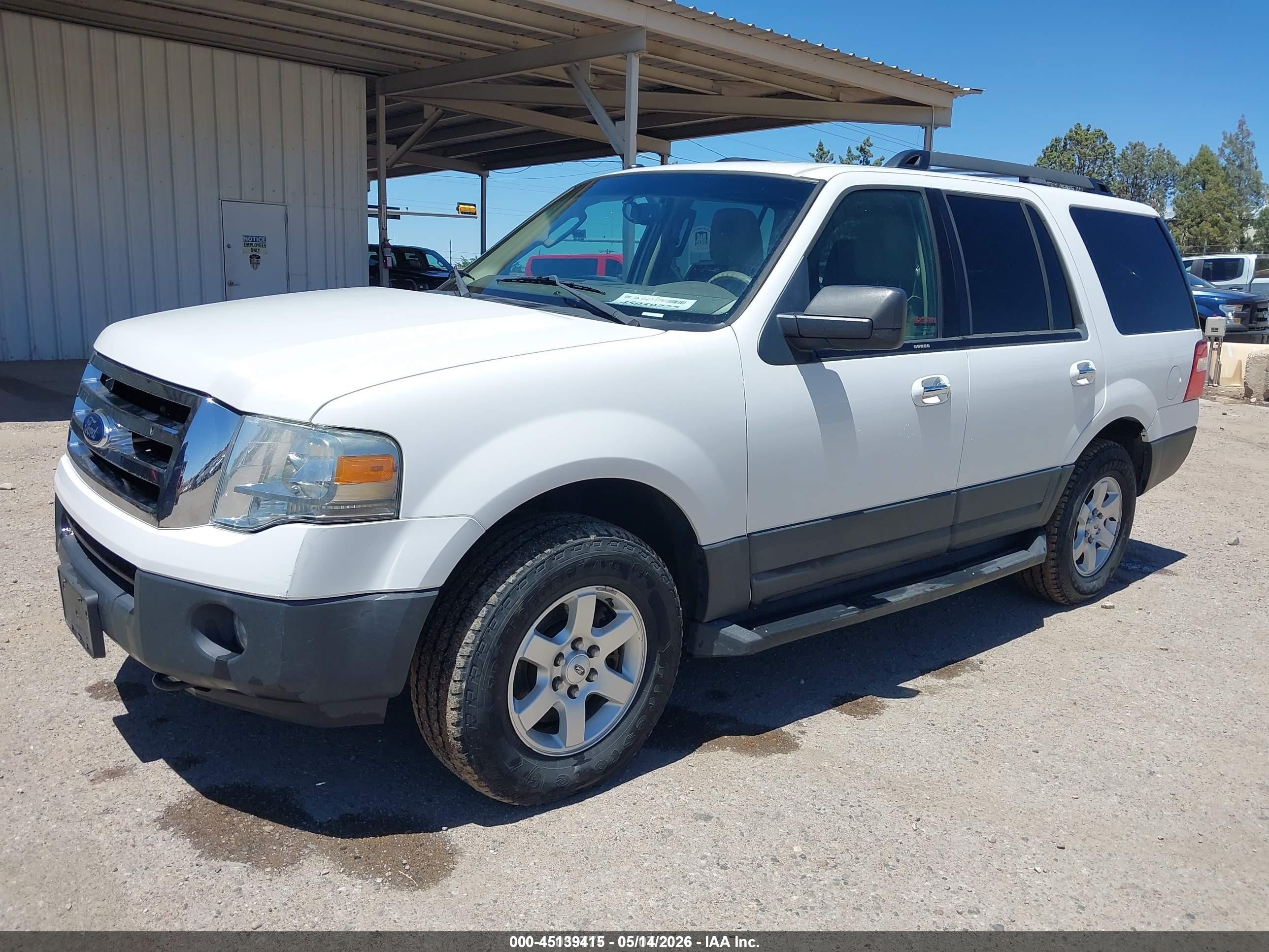 2013 Ford Expedition Xl White vin: 1FMJU1G55DEF49553