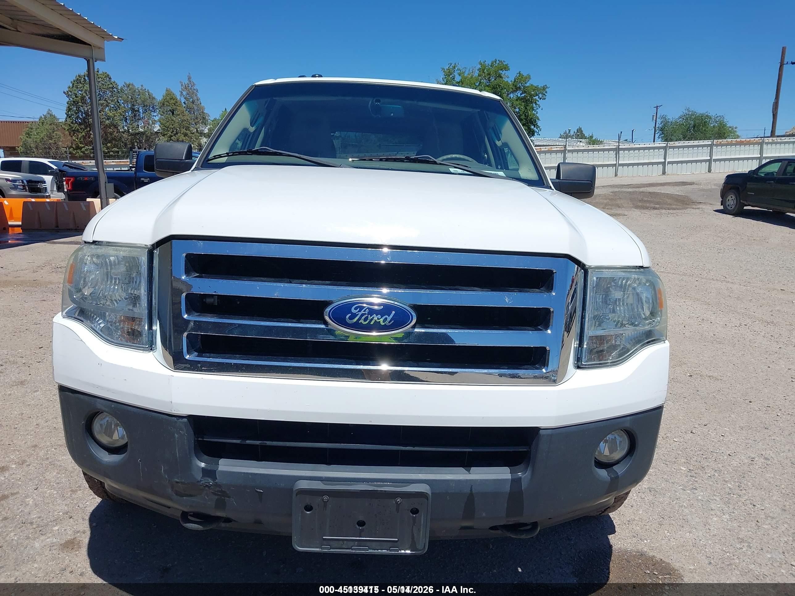2013 Ford Expedition Xl White vin: 1FMJU1G55DEF49553