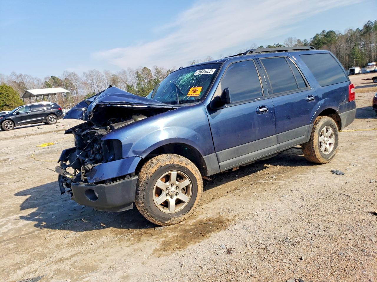 2014 Ford Expedition Xl Blue vin: 1FMJU1G55EEF63728