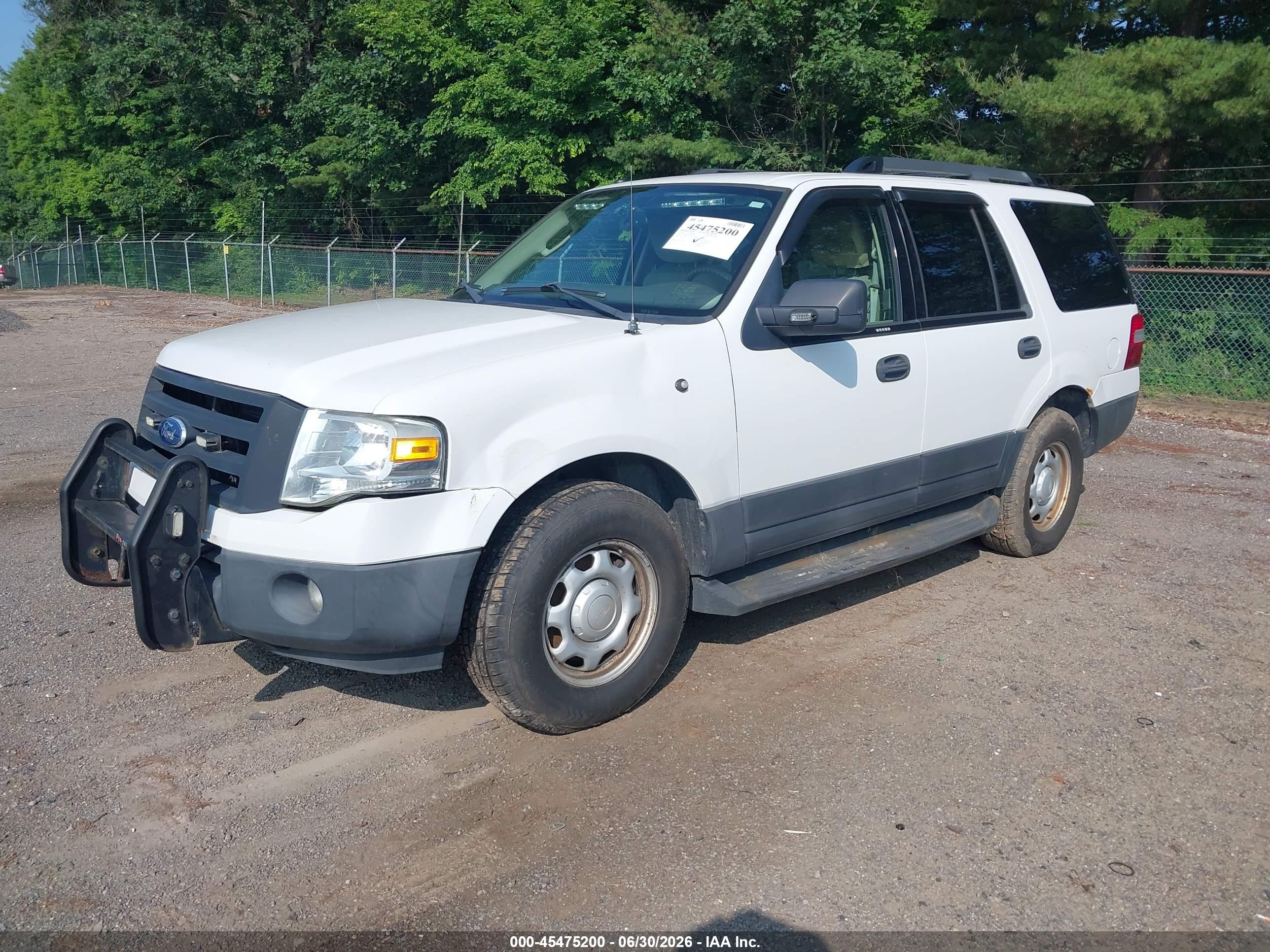 2011 Ford Expedition Xl White vin: 1FMJU1G58BEF13756