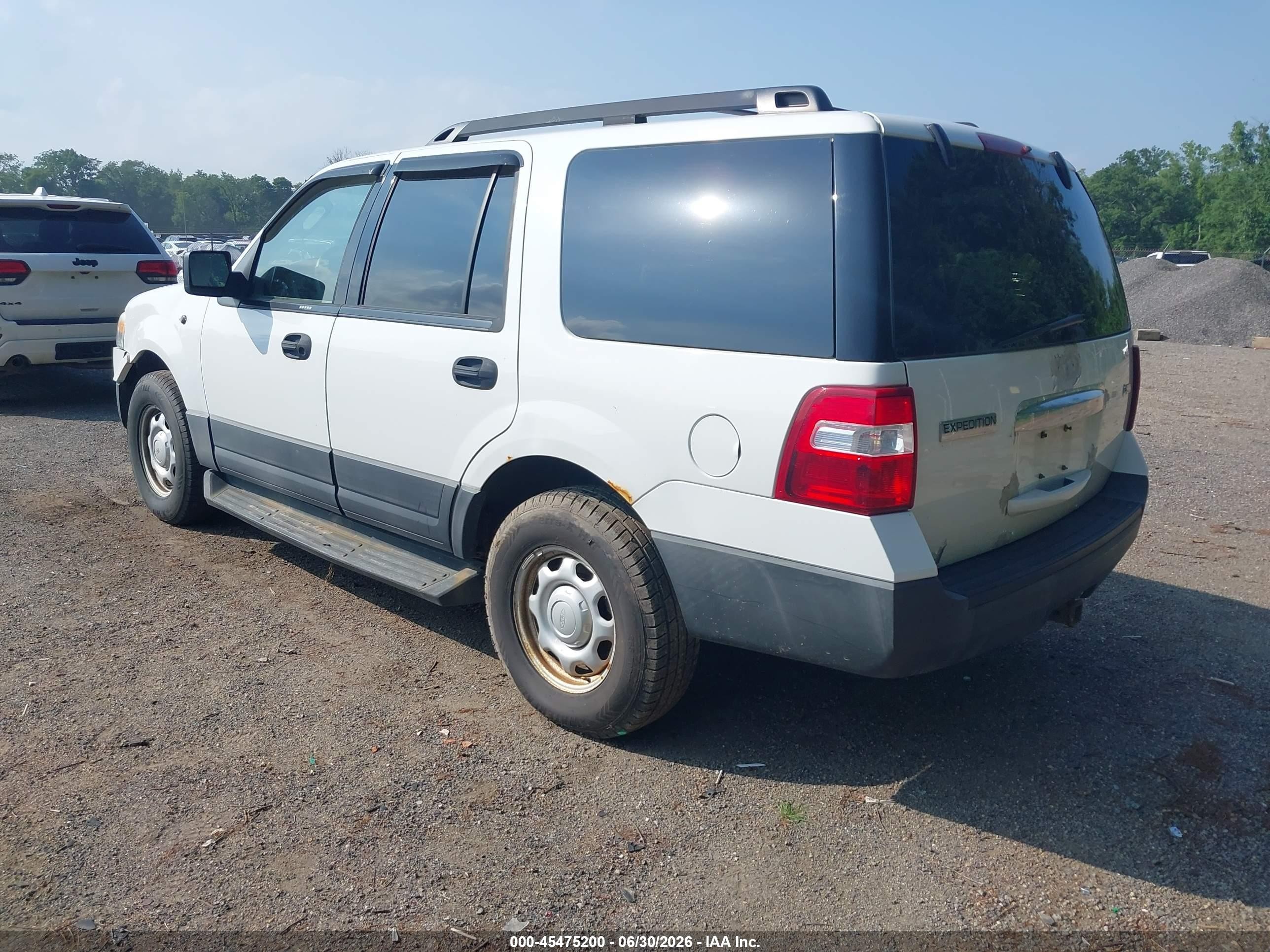 2011 Ford Expedition Xl White vin: 1FMJU1G58BEF13756
