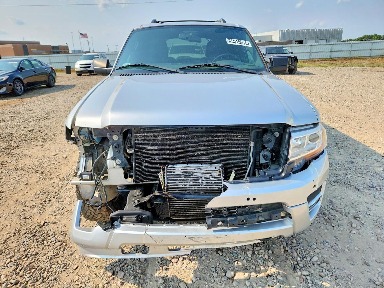 2015 Ford Expedition Xl Silver vin: 1FMJU1GT0FEF19314