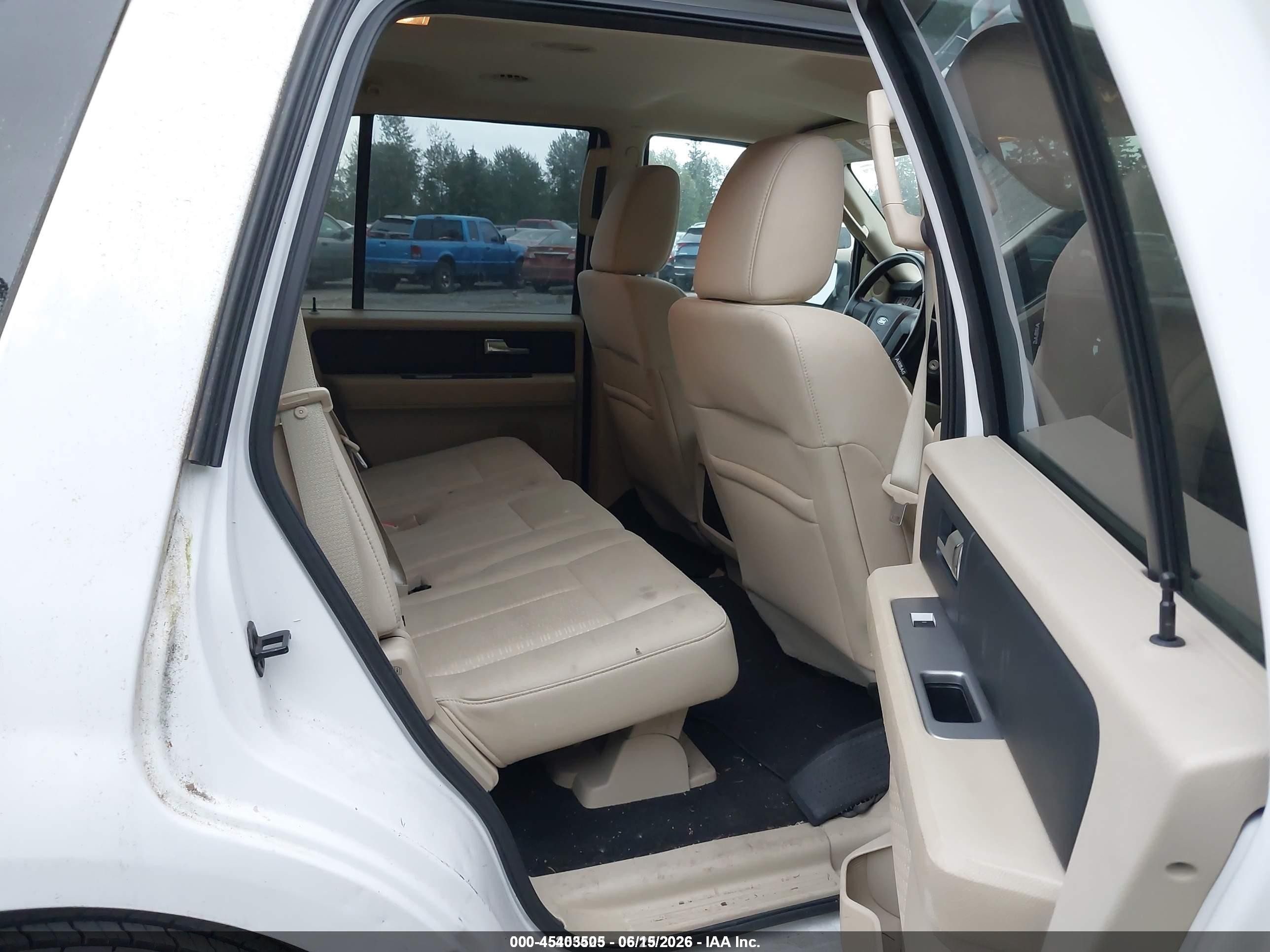 2015 Ford Expedition Xl White vin: 1FMJU1GT0FEF45735